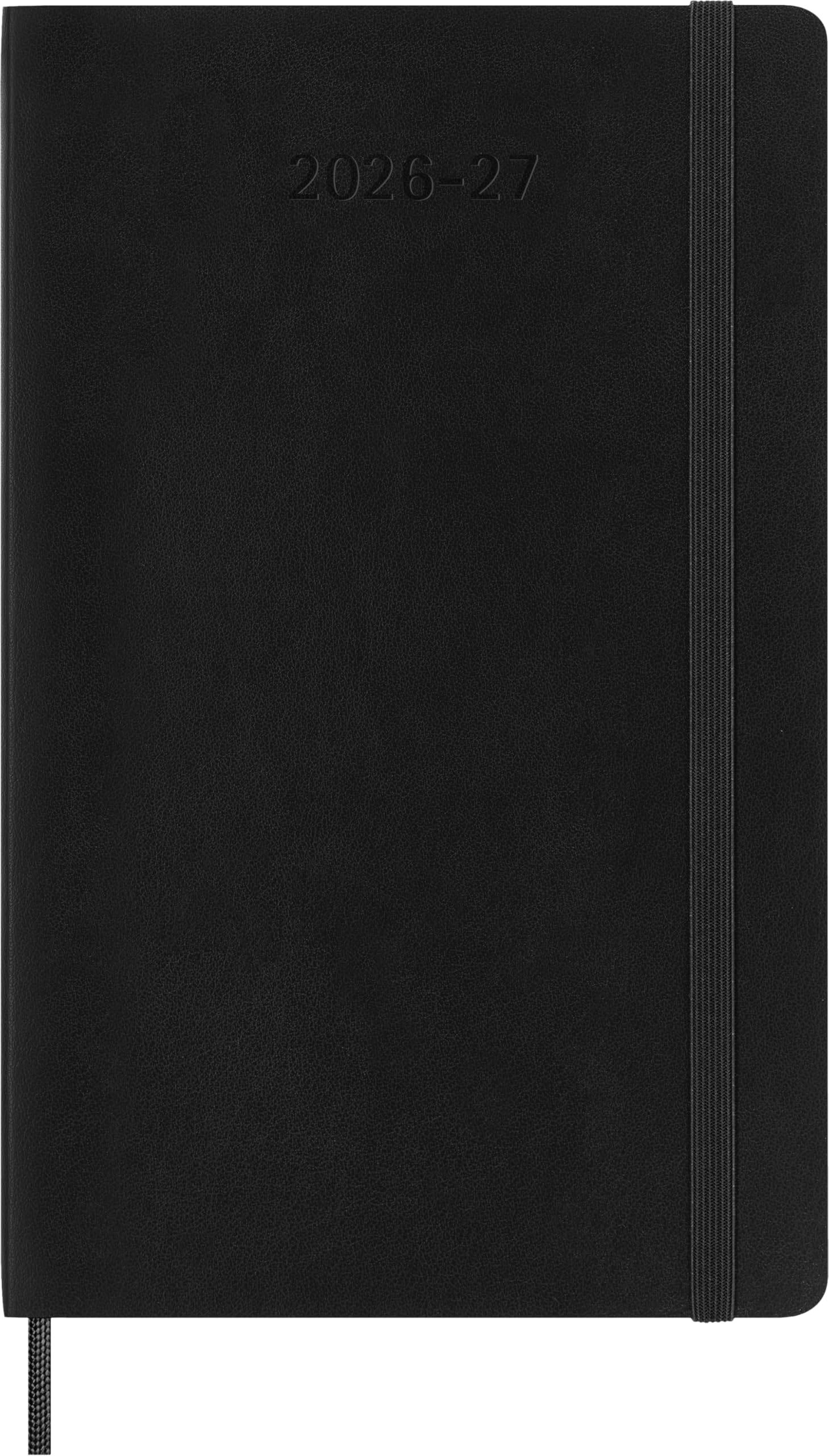Moleskine 18-Month Weekly Planner 2026-2027 | Soft Cover, Large (13x21) | Black 2