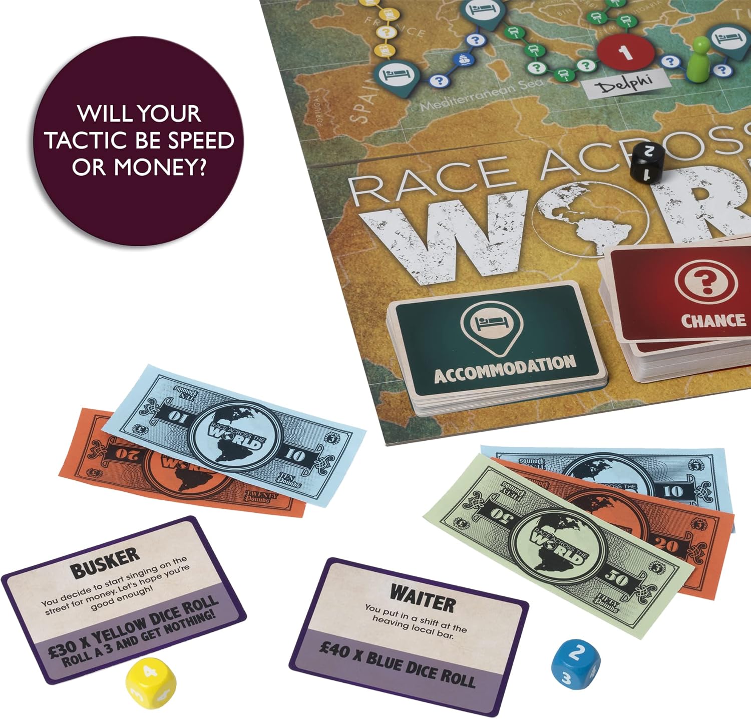 IDEAL Race Across the World: The Globe-Trotting Adventure Game | Board Game 6
