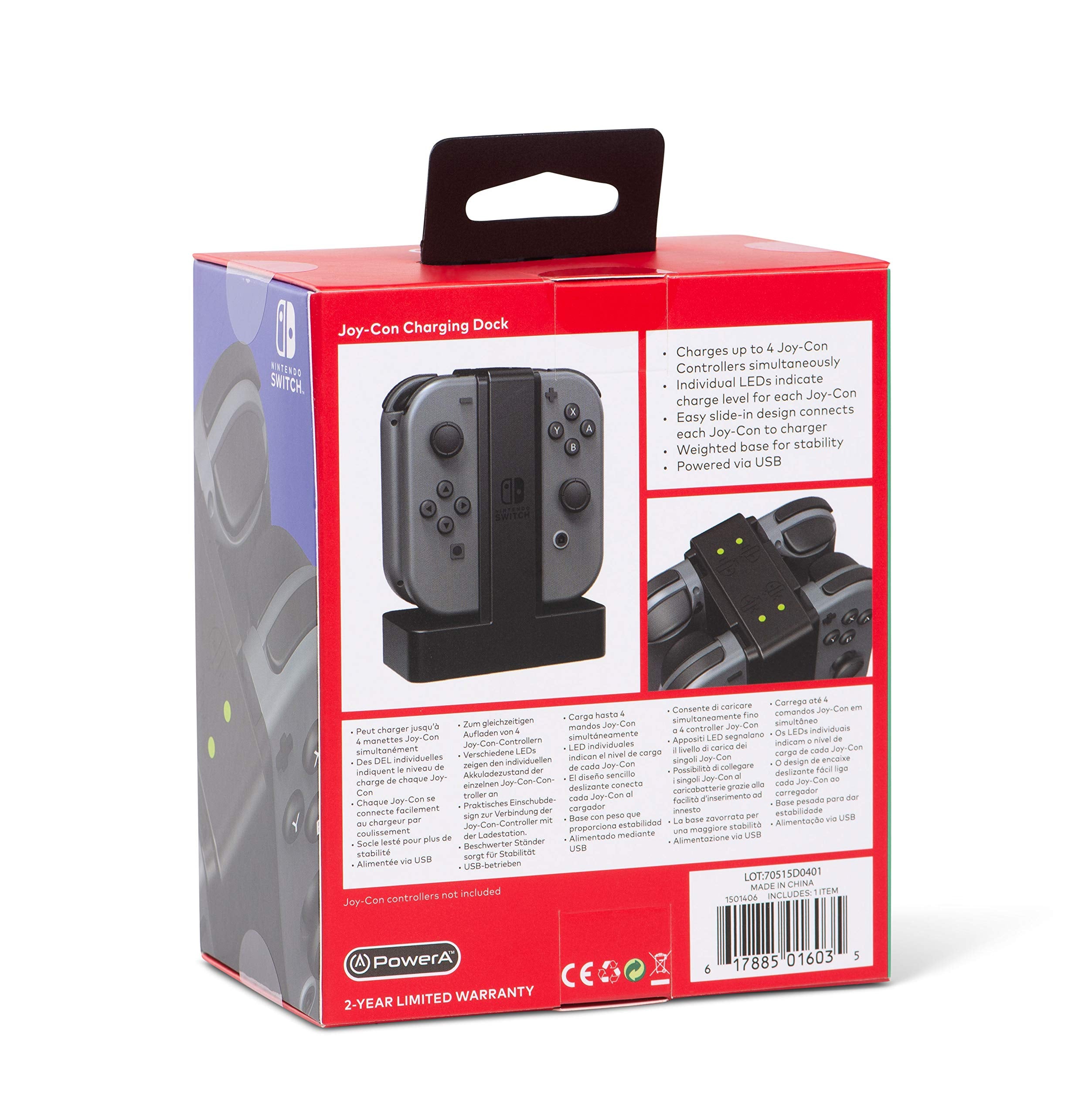 PowerA-Ladestation für Nintendo Switch Joy-Con-Controller – Nintendo-lizenziert 10