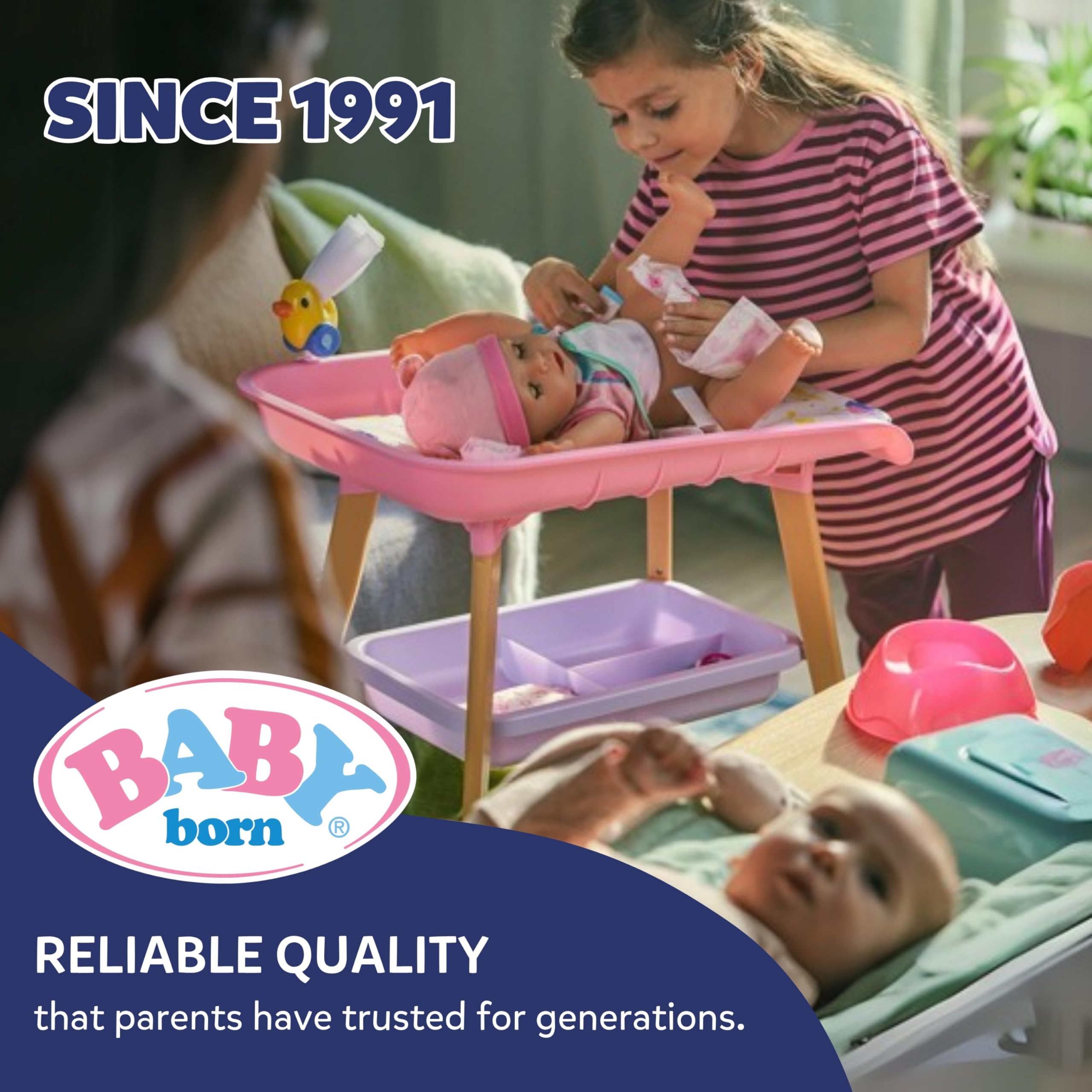 BABY born Reversible Baby Nest with Soft Padded Edges 835821 8