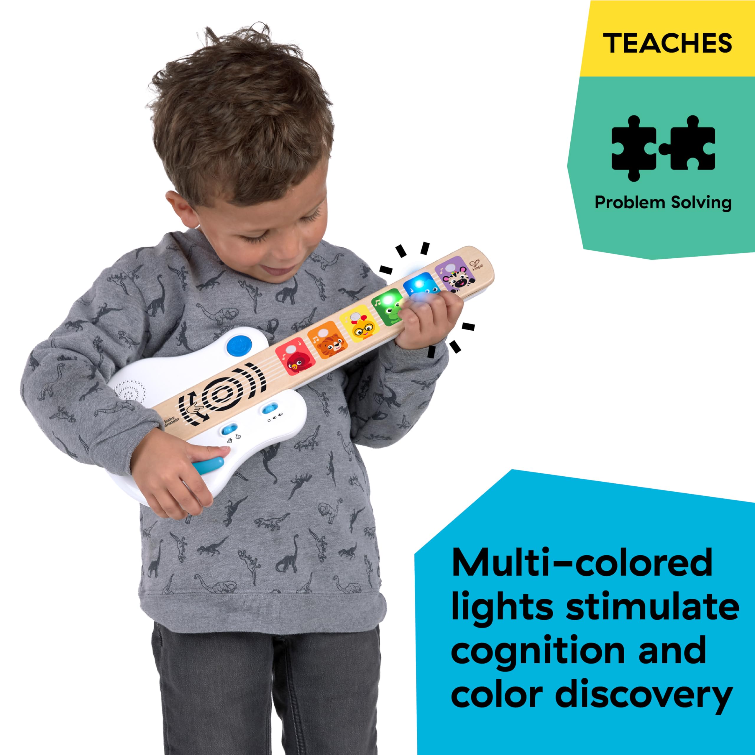 Baby Einstein Strum Along Songs Magic Touch Wooden Guitar - 12 Months+ 6