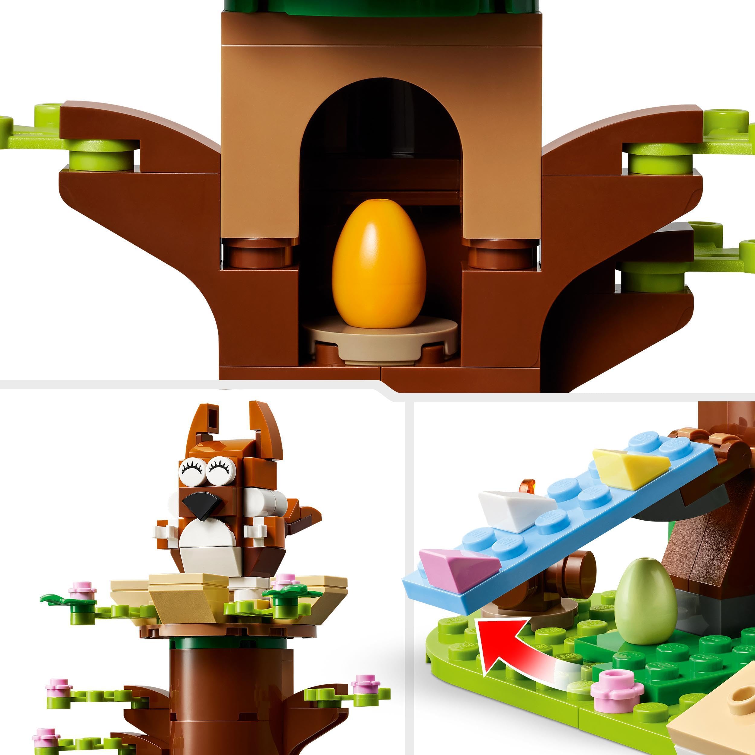 LEGO Spring Animal Playground Building Toy Set - Easter Playset with Bird and Squirrel Figures for Ages 8+ 6