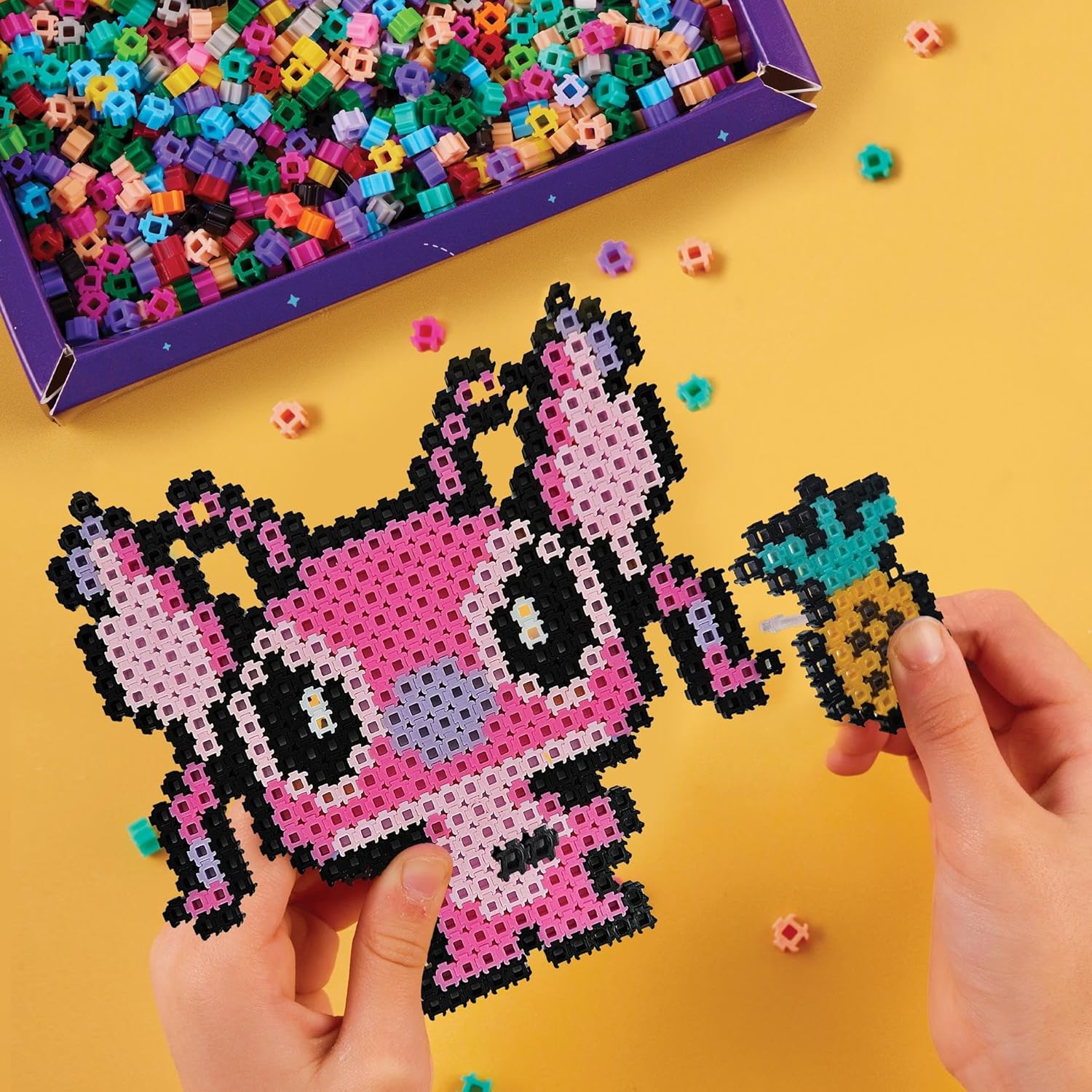 Simbrix Connect & Wow 08325 Lilo & Stitch Feature Pack - 2250+ Piece Building Set for Kids 5+ 5