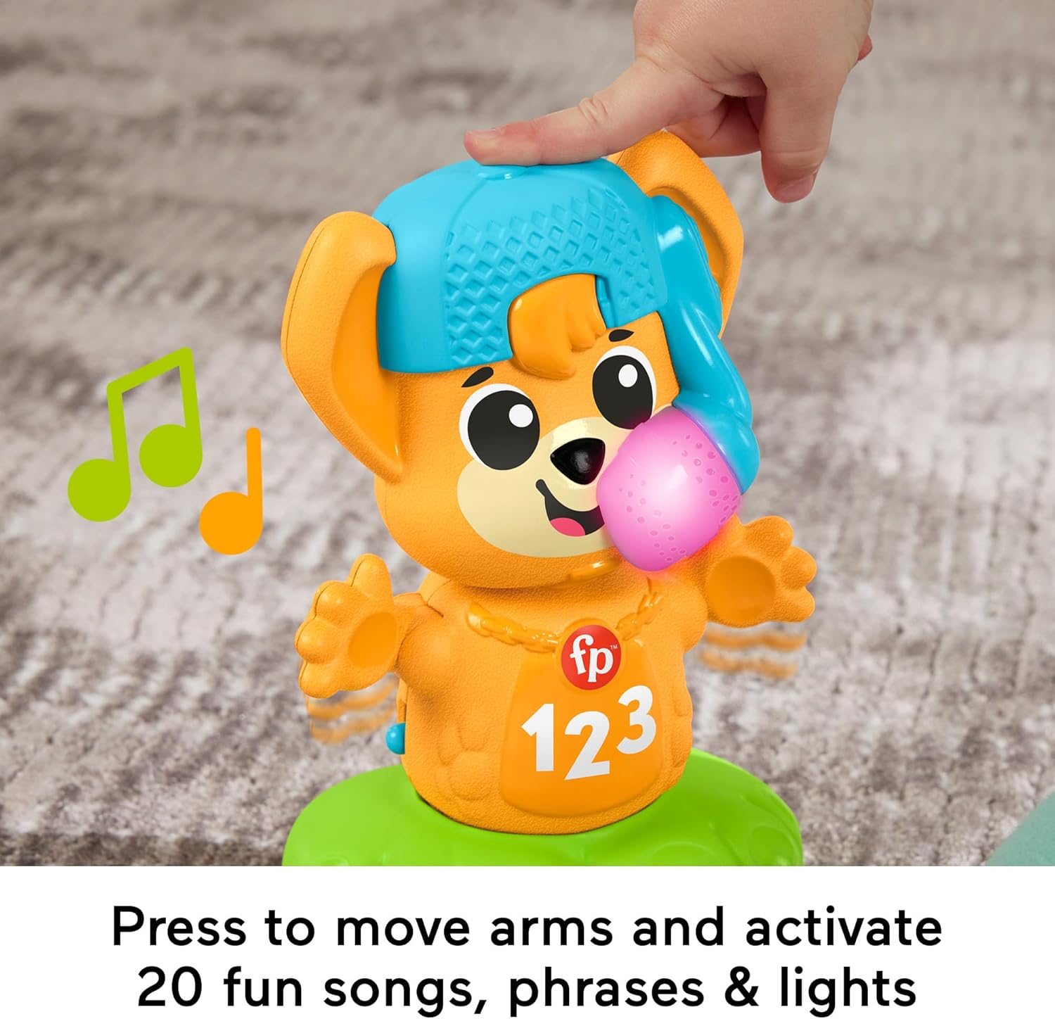 Fisher-Price Link Squad Opposites Fox - Interactive Musical Toy with Lights & Motion for 9+ Months 6