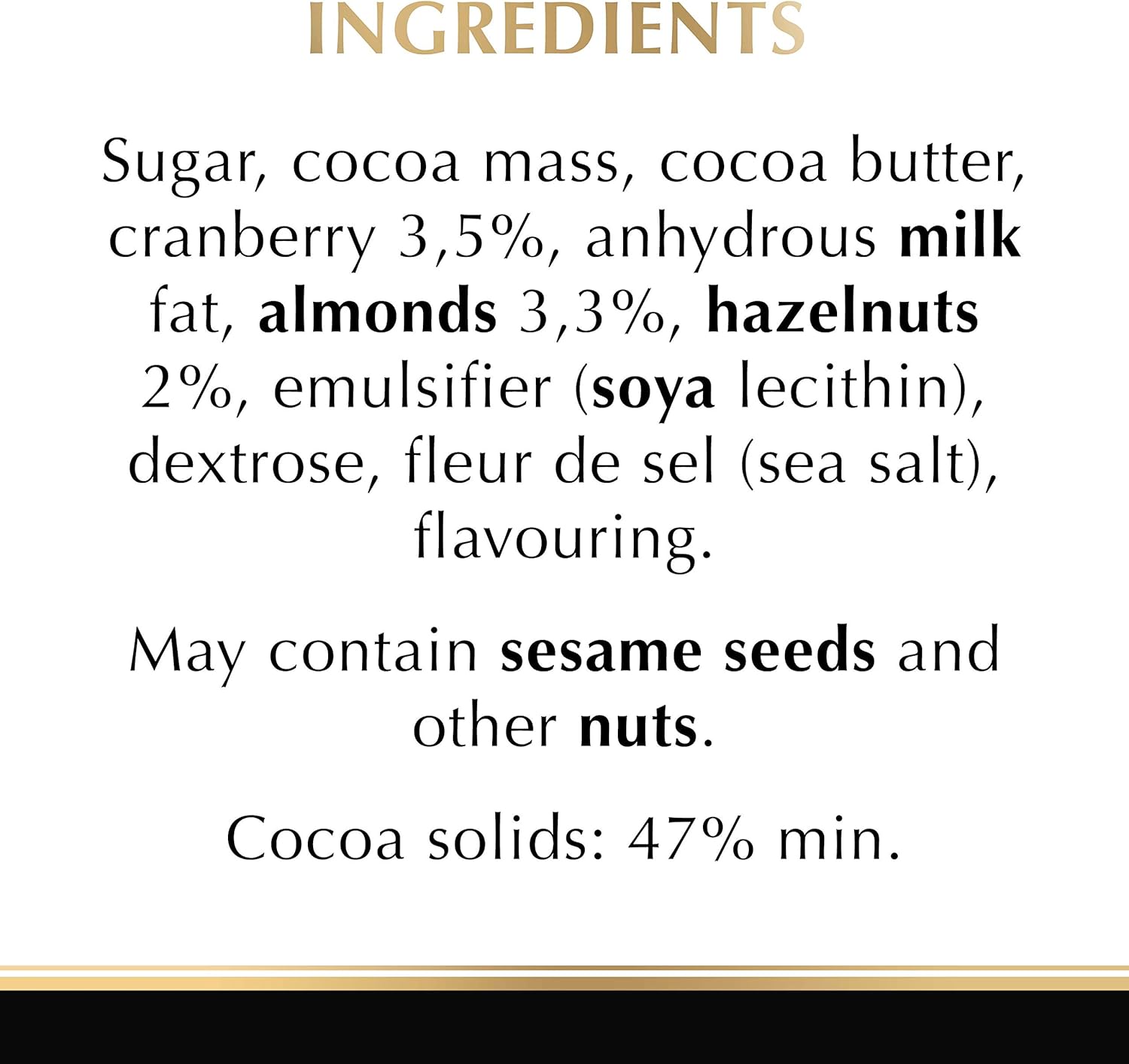 Lindt Excellence Dunkle Schokolade mit Cranberry, Mandel &amp; Haselnuss – 100g 10