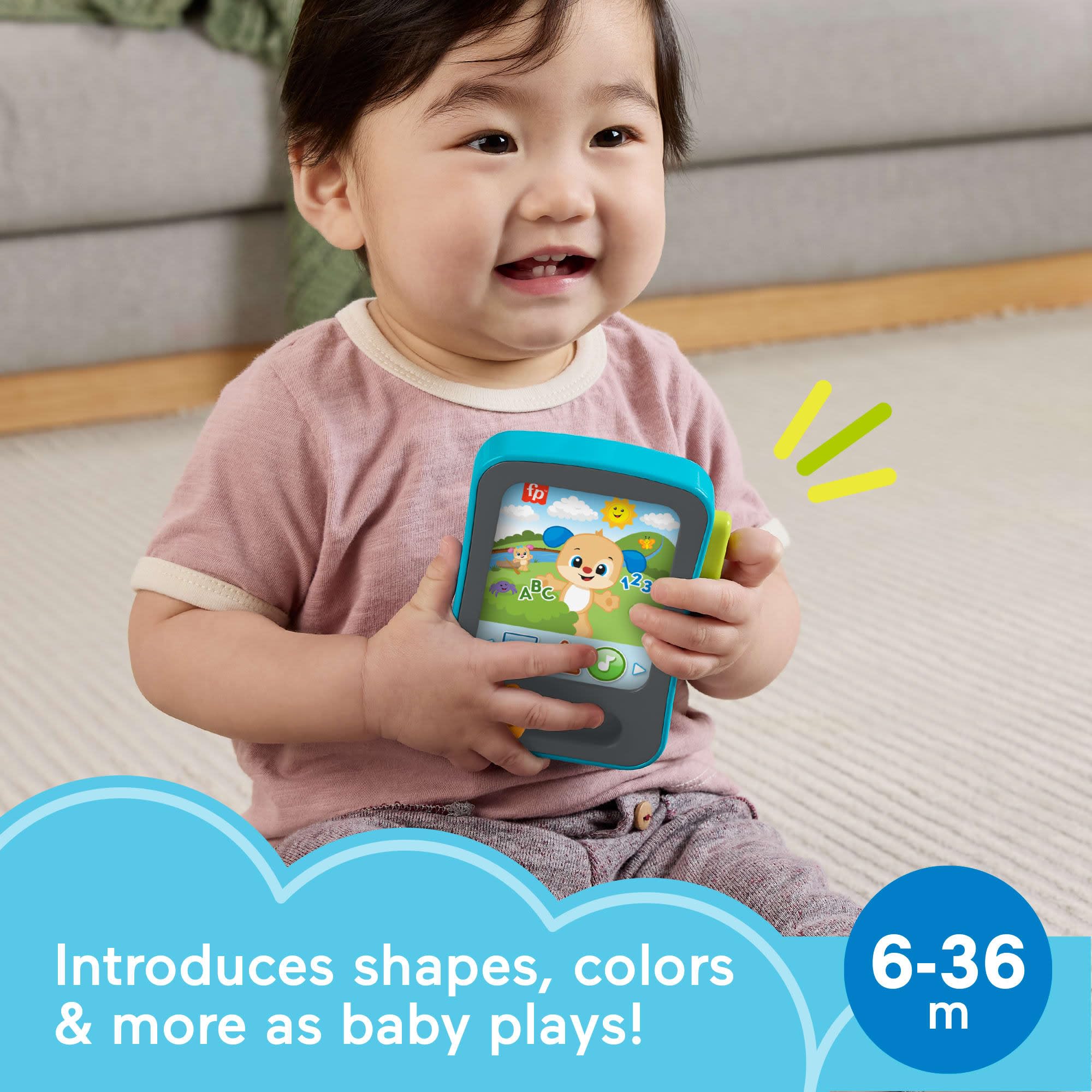 Fisher-Price Laugh & Learn Puppy's Storytime Reader - Electronic Learning Toy with Lights & Songs 6