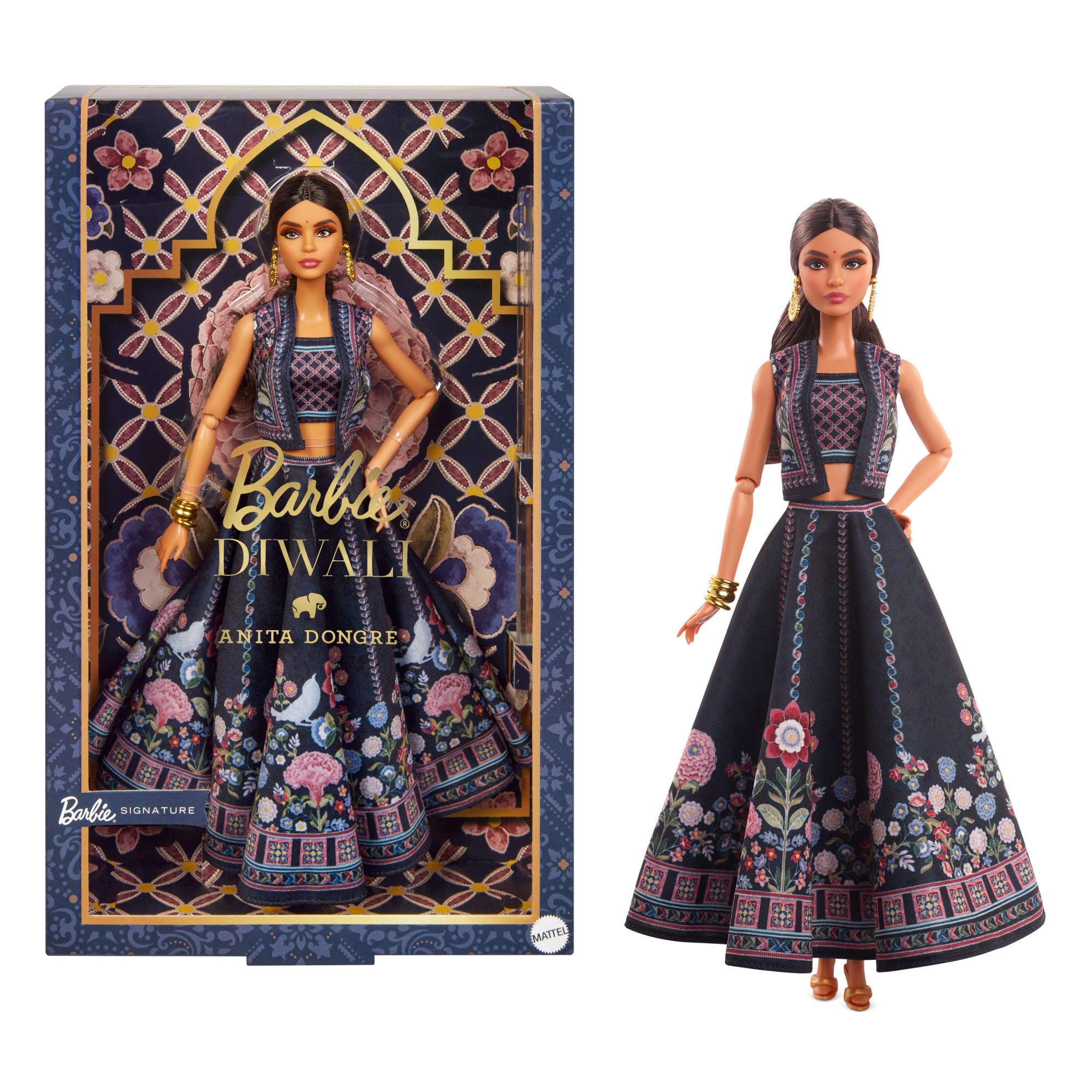 Barbie Diwali Doll by Anita Dongre - Festival of Lights Lehenga Look, Ages 6+