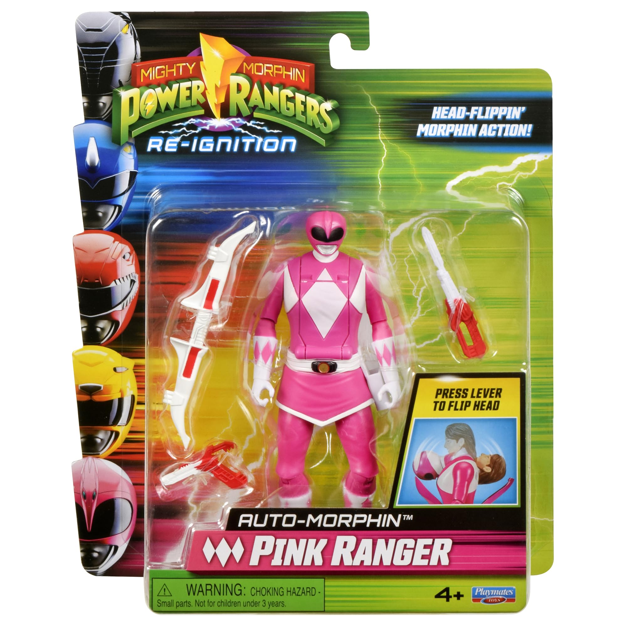 Power Rangers Auto-Morphin Pink Ranger Action Figure | 15 cm | Ages 4+ 1