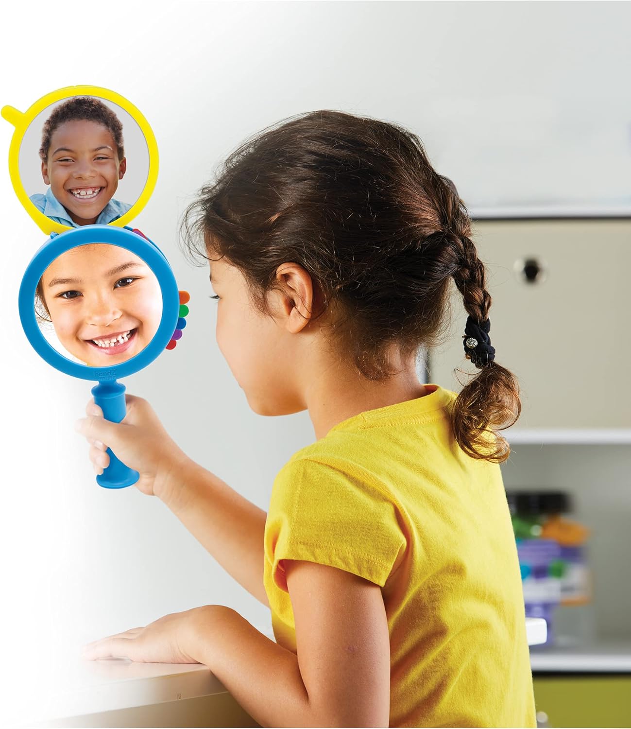 Learning Resources See My Feelings Mirror - Emotional Learning Toy for Toddlers & Kids 15