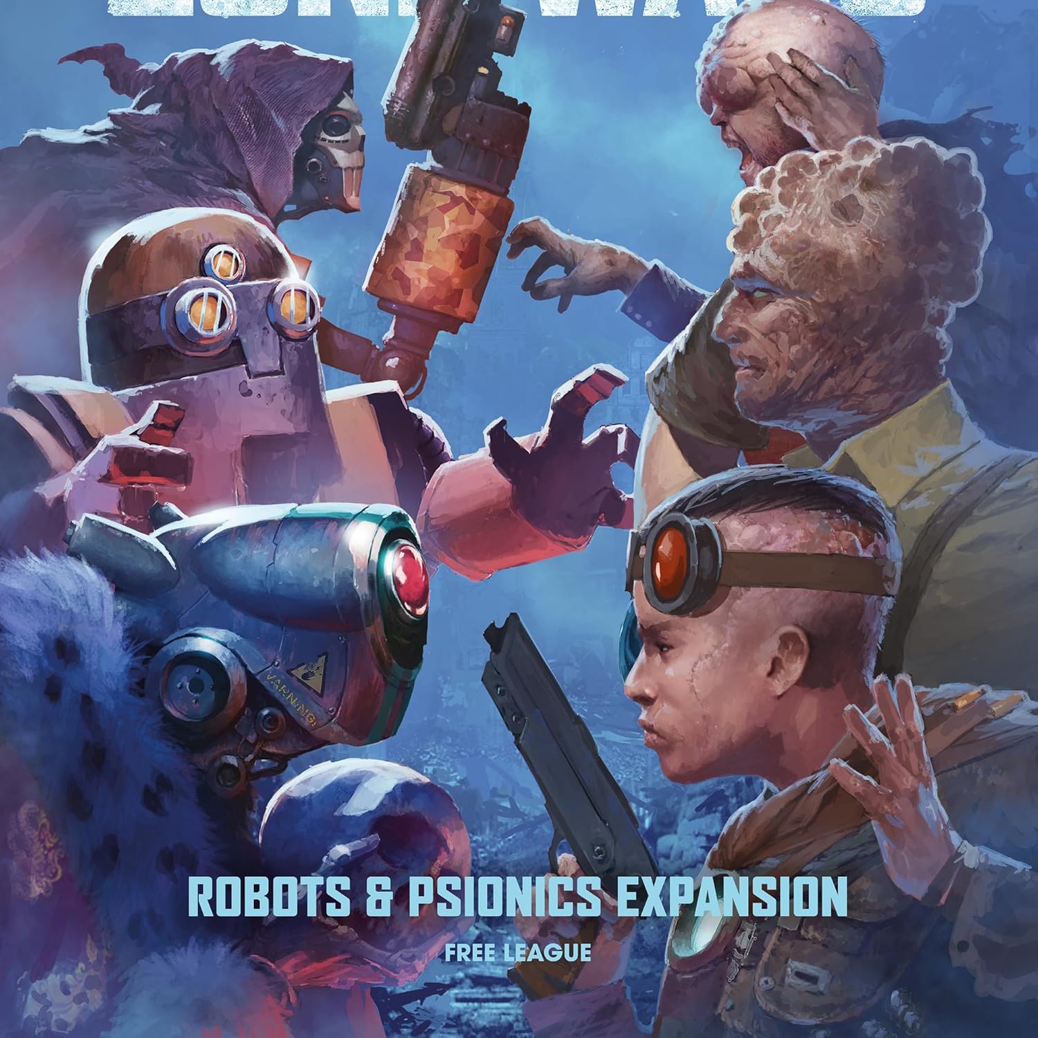 Free League Mutant Year Zero: Zone Wars Robots & Psionics Expansion 5