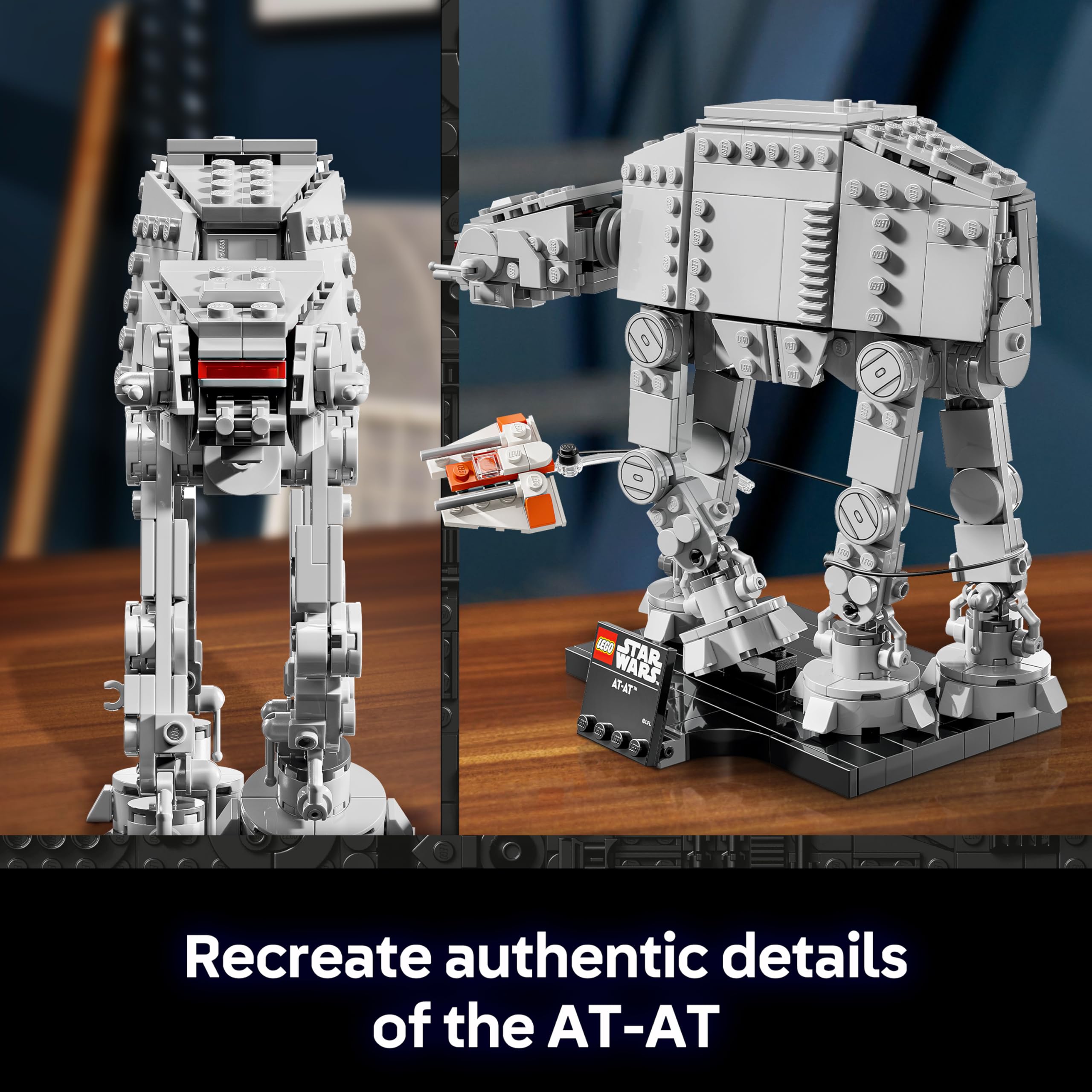 LEGO Star Wars 75440 AT-AT Building Set for Adults | Display Model with Snowspeeder | Ages 18+ 4