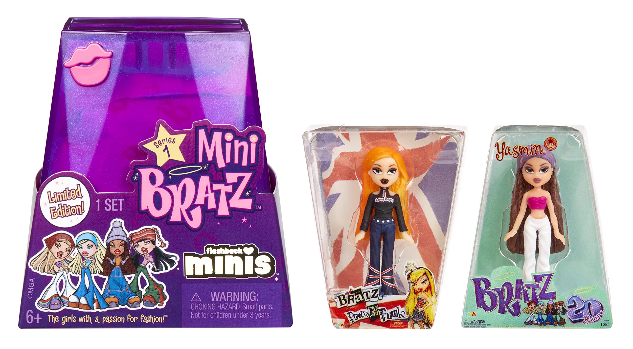 MGA Miniverse Bratz Y2K Nostalgia Flashback Minis Limited Edition Dolls - Series 1