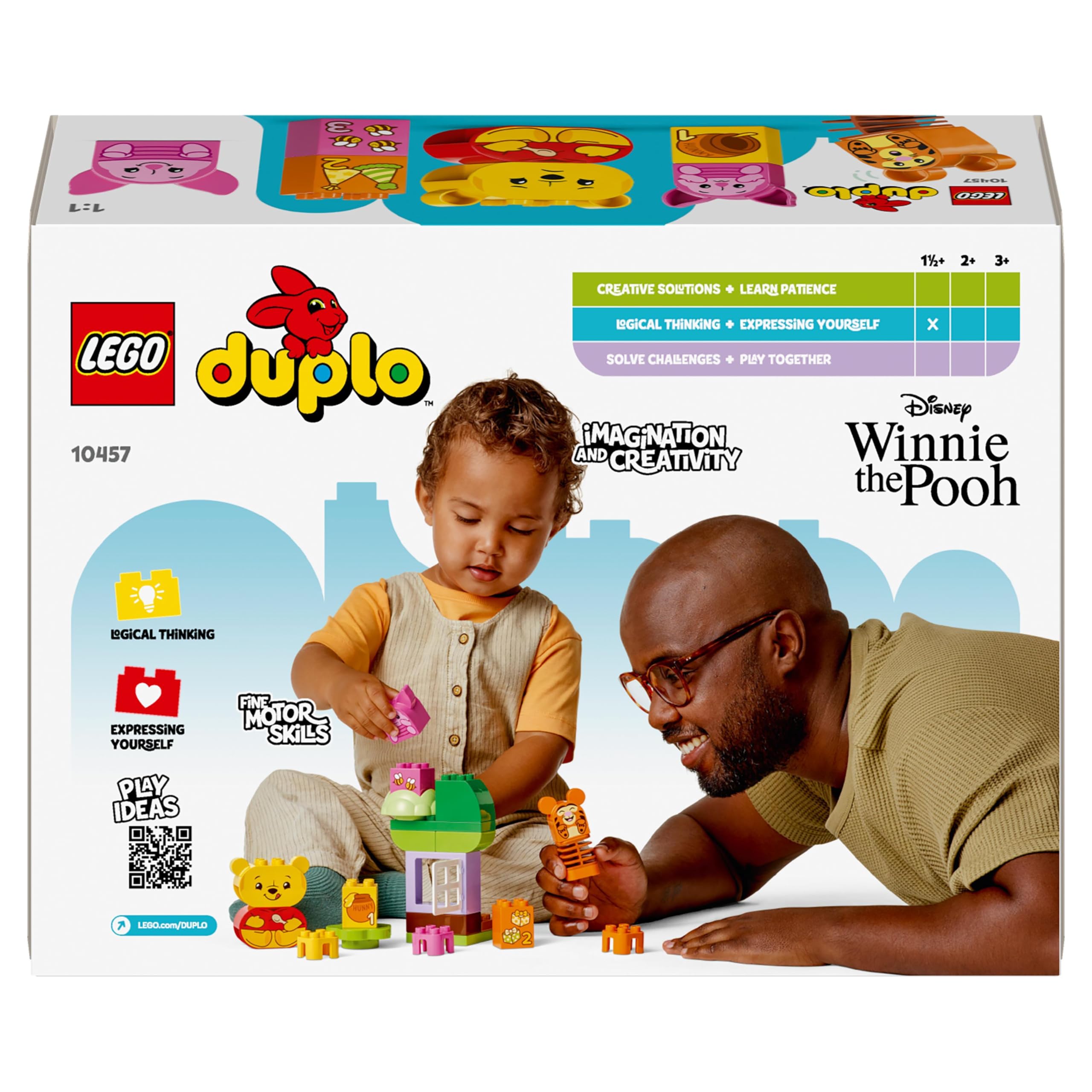 LEGO DUPLO Disney Winnie the Pooh’s Birthday Party Building Toy - 22-Piece Set for Toddlers 18 Months+ 9