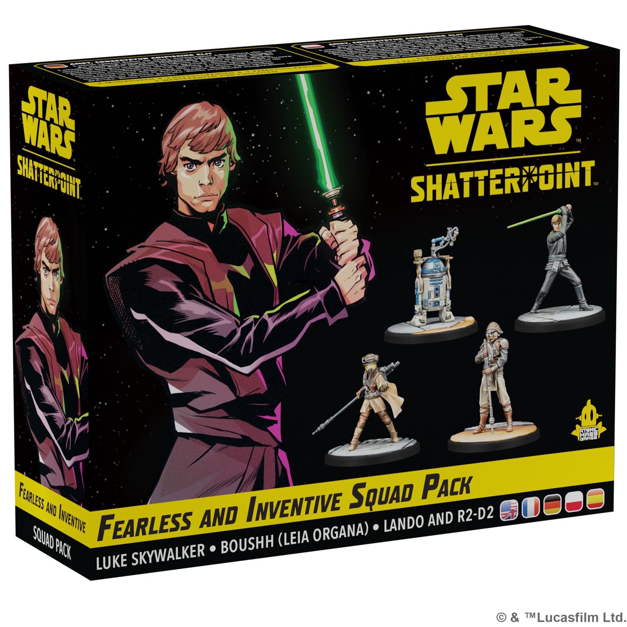Atomic Mass Games Star Wars: Shatterpoint Fearless and Inventive Squad