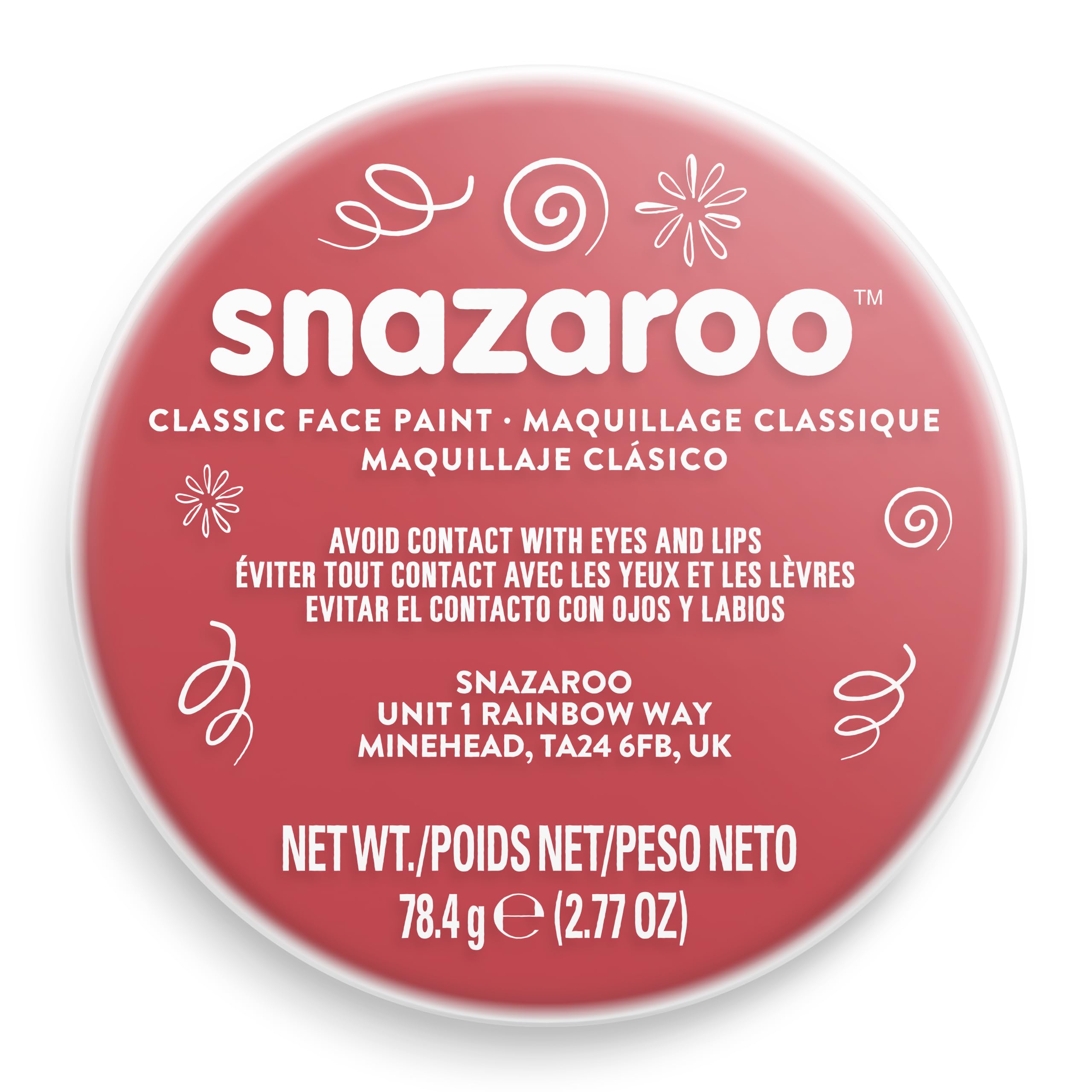 Snazaroo - Classic Face and Body Paint (18ml) Bright Red