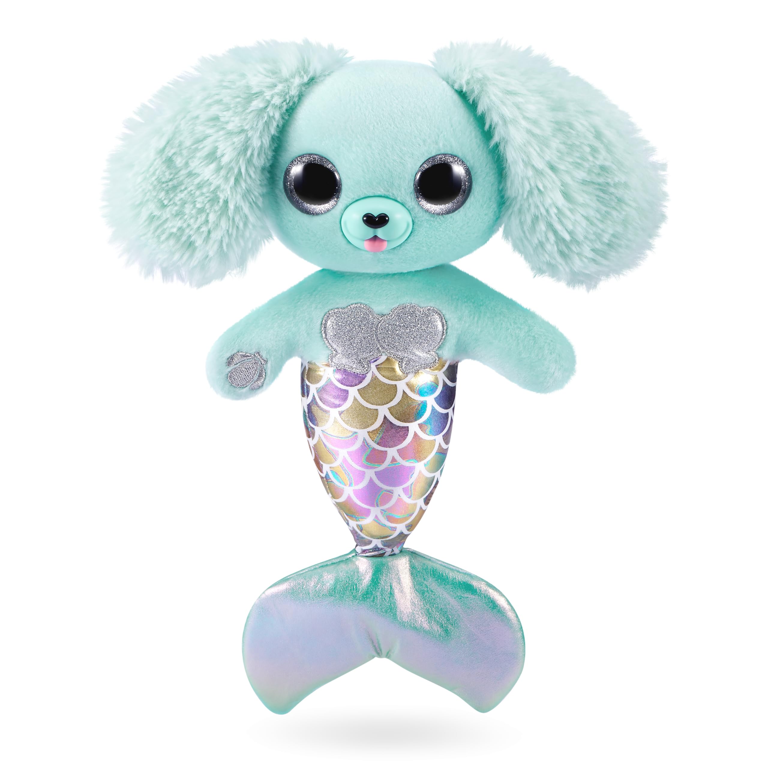 Pets Alive Furmaids by ZURU - Electronic Soft Mermaid Plush Toy with Lights & Sounds (Green) 8