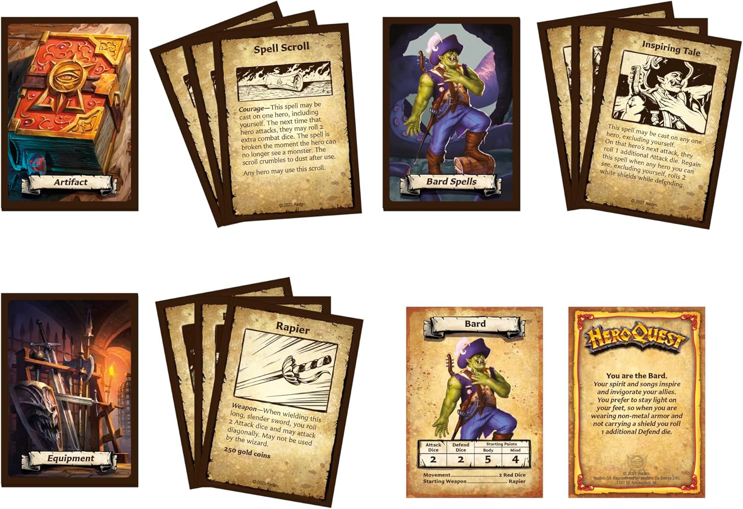 Avalon Hill HeroQuest Spirit Queen's Torment Quest Pack – Expansion for HeroQuest Game 13