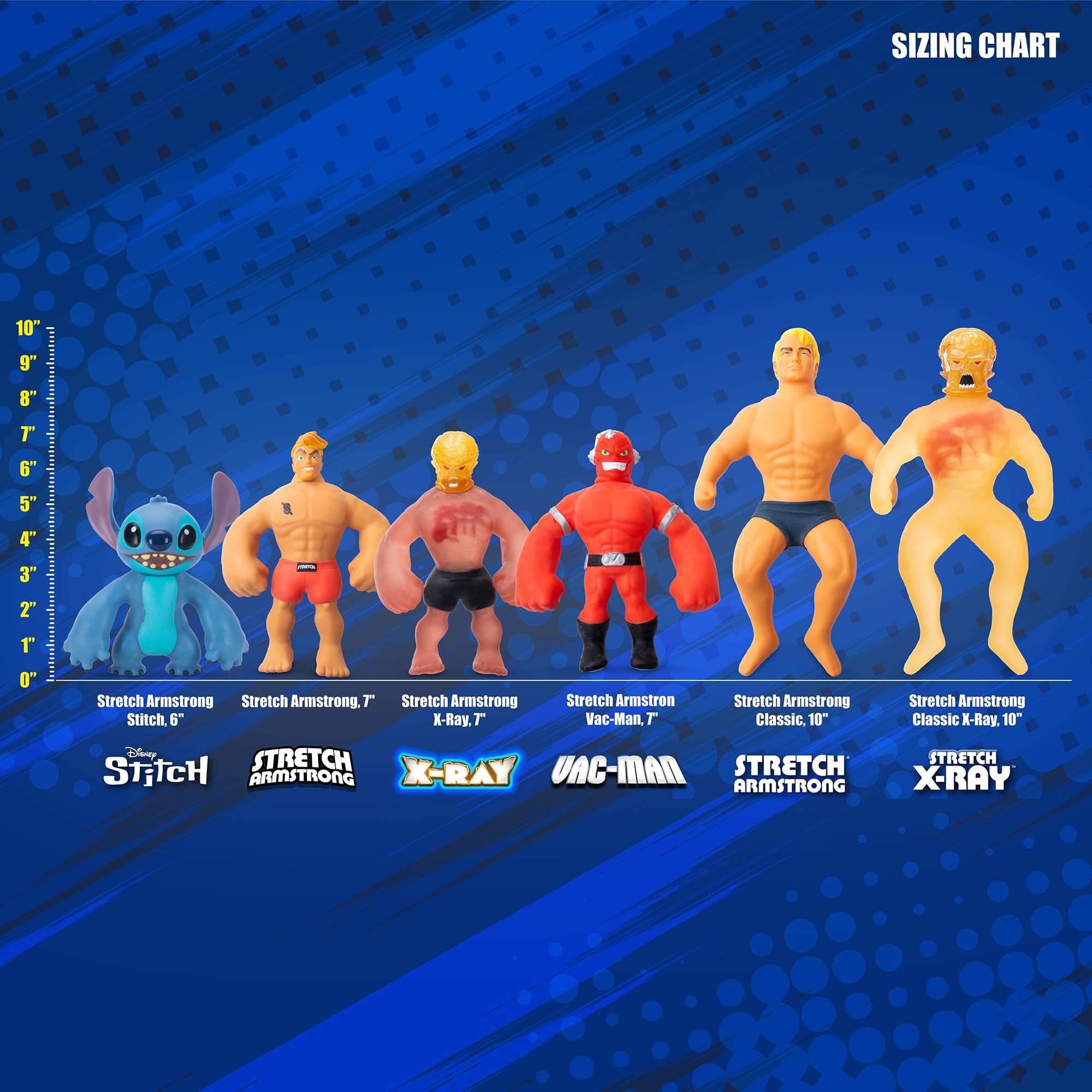 Stretch Armstrong Core Figure - 7-Inch Stretchable Action Toy for Kids 5+ 8