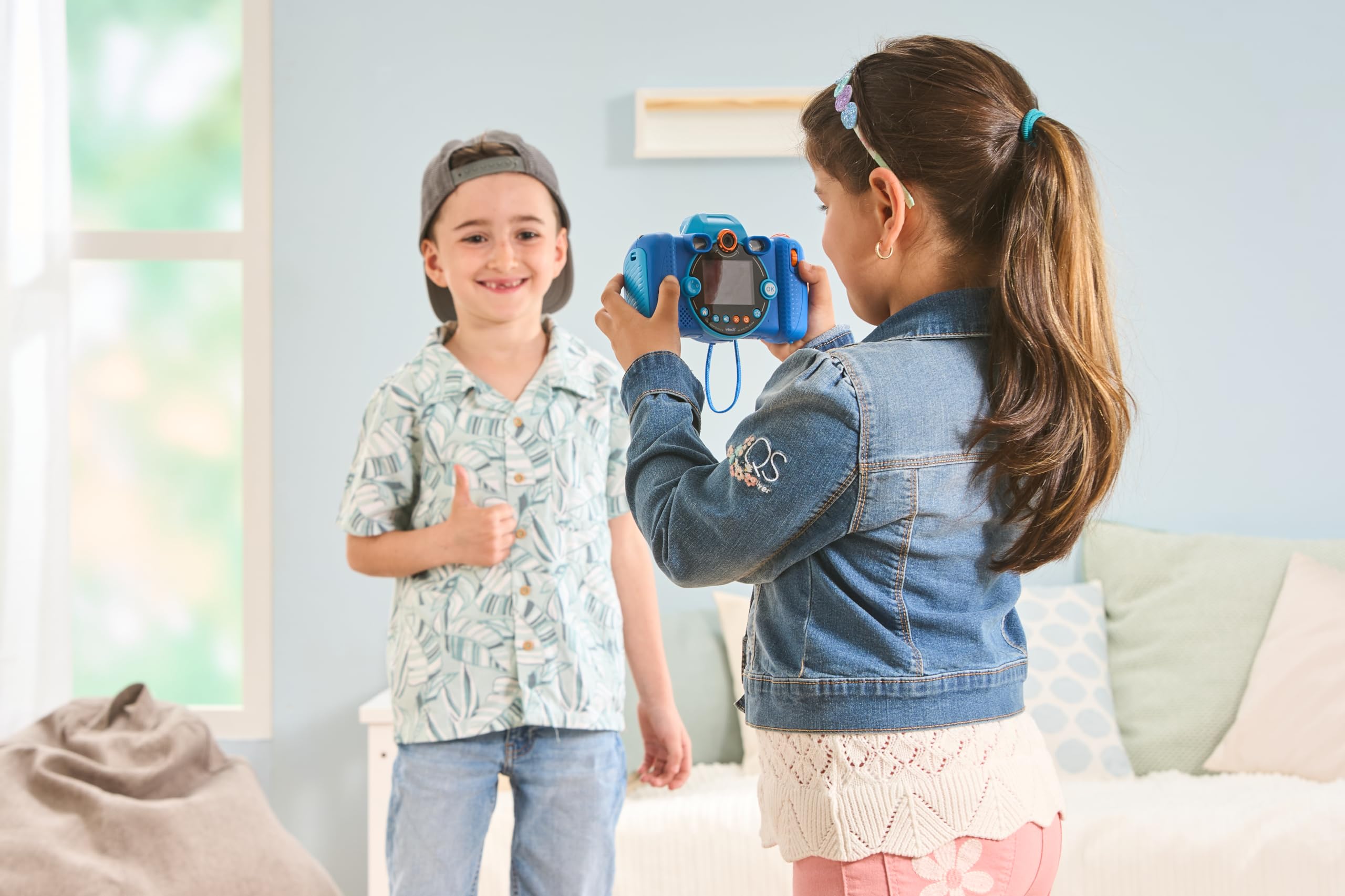 VTech KidiZoom Duo FX – 8-MP-Doppelkamera mit AR-Filtern und Spielen für Kinder 6