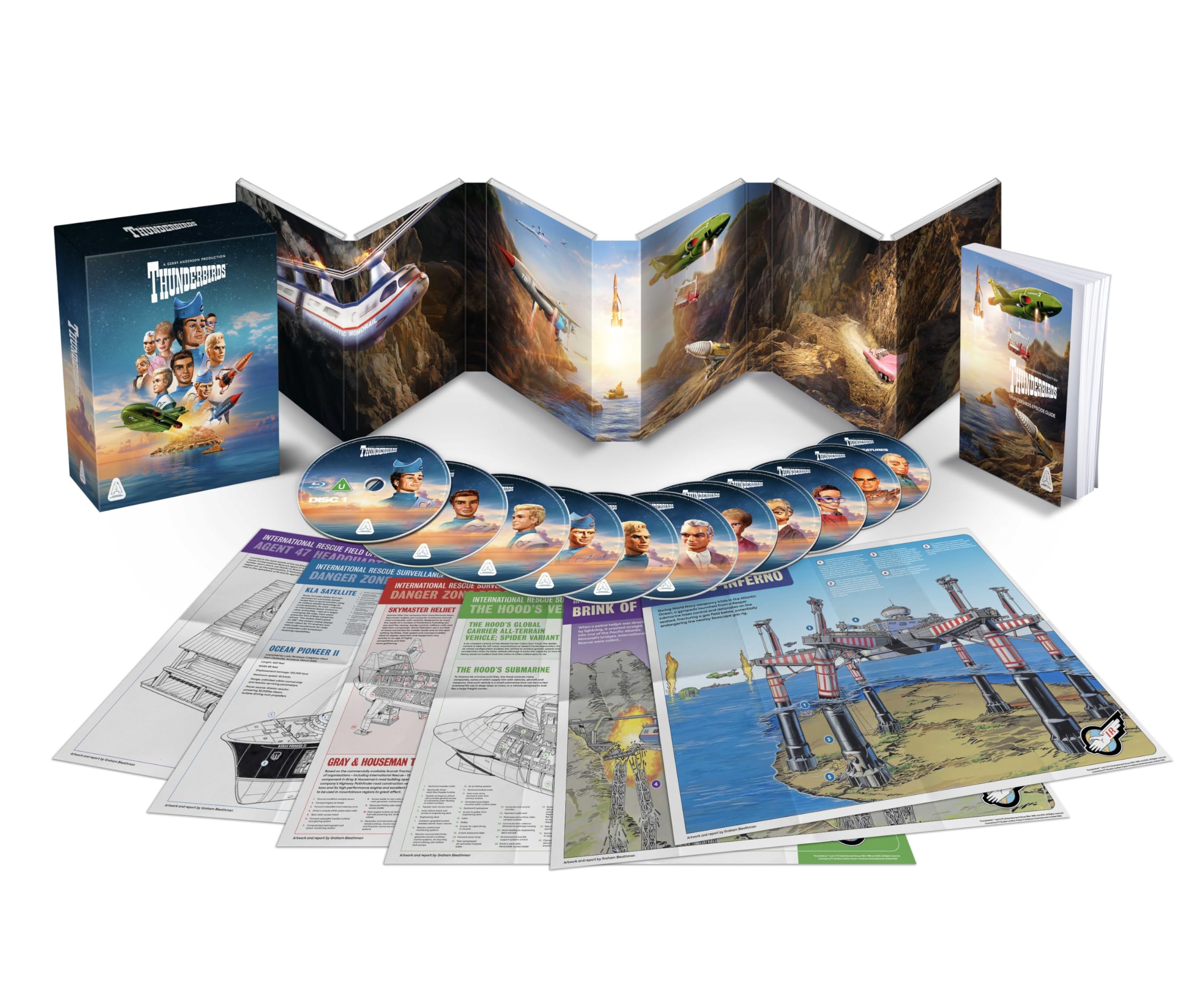 Thunderbirds 60th Anniversary Limited Collector's Edition [Blu-ray]