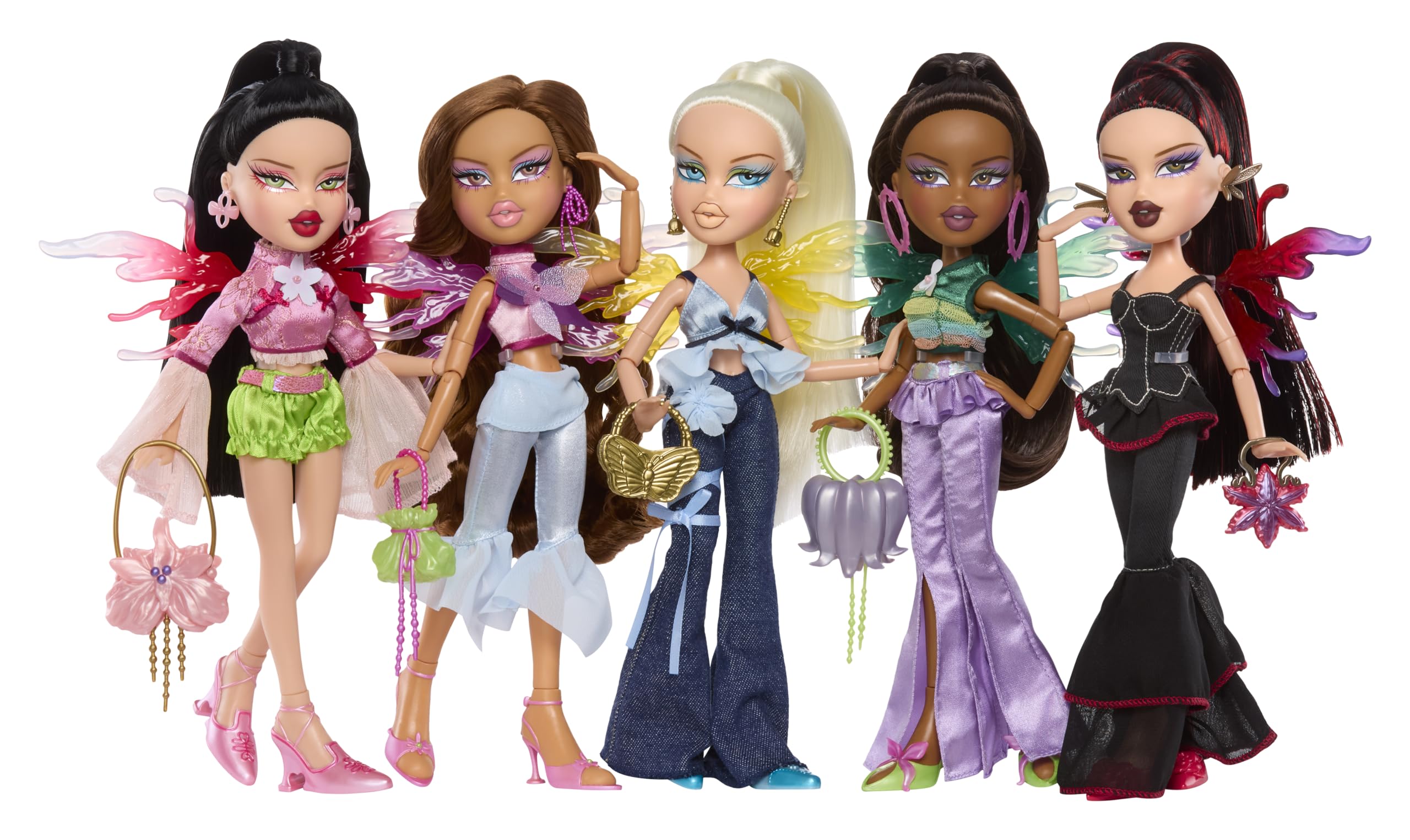 Bratz Fashion Pixiez Yasmin - Collectible Fantasy Doll with Transformable Wings, Real Fashions & Accessories 15