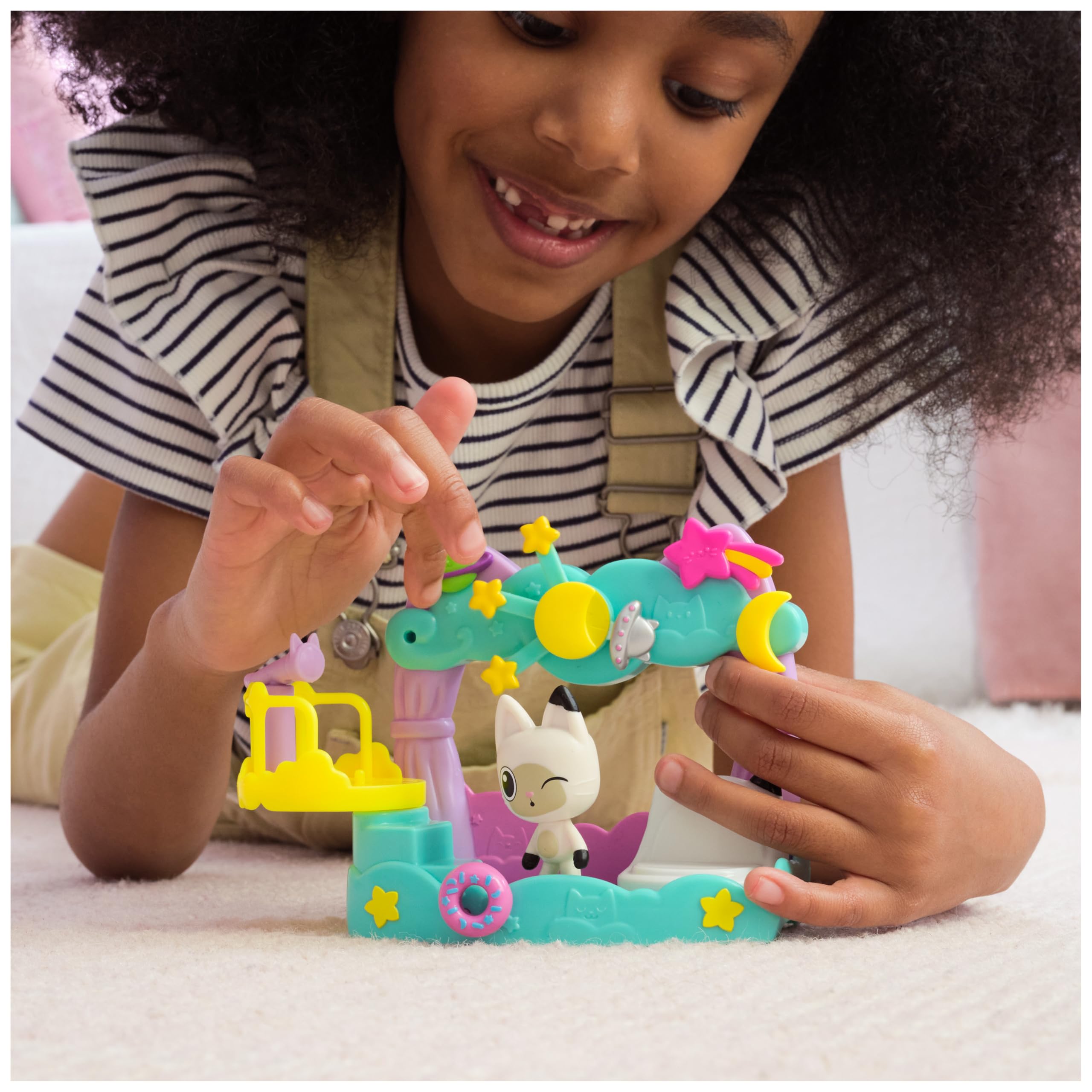 Pandy Paws Dreamy Balcony Playset - 8-Piece Dollhouse Toy with Figure & Accessories 7