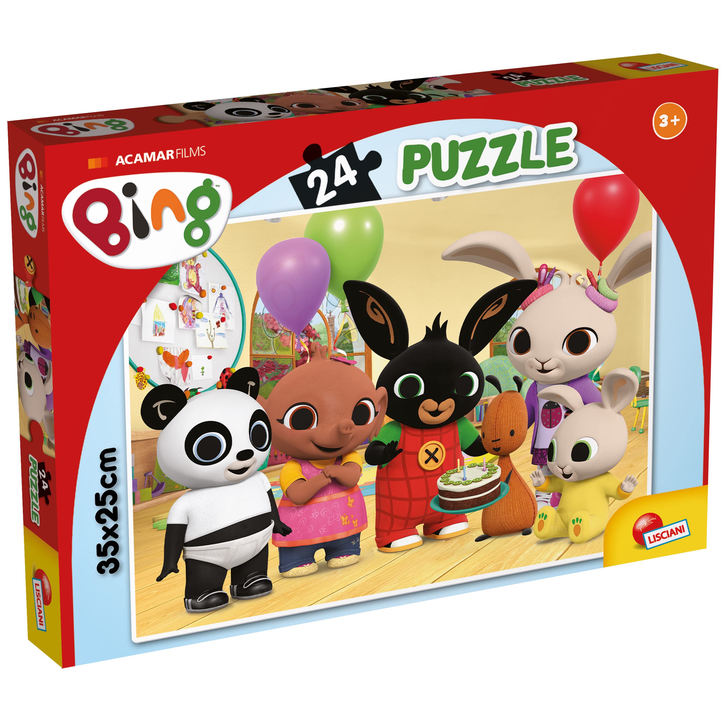 Liscianigiochi BING Puzzle 24 Pieces - Happy Birthday! Multicolor 5