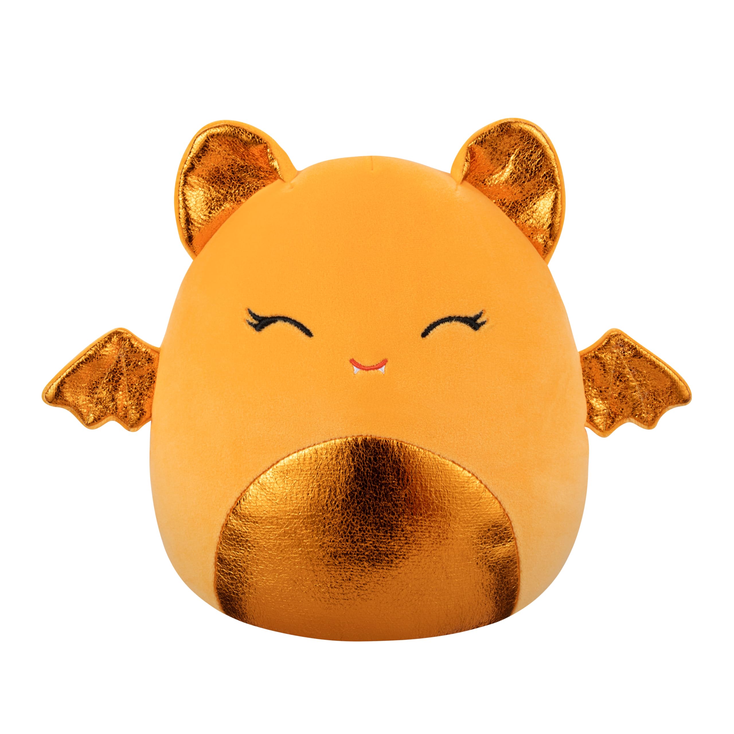 Squishmallows 7.5-Inch Tangie the Orange Bat Halloween Plush - Soft Stuffed Animal Toy
