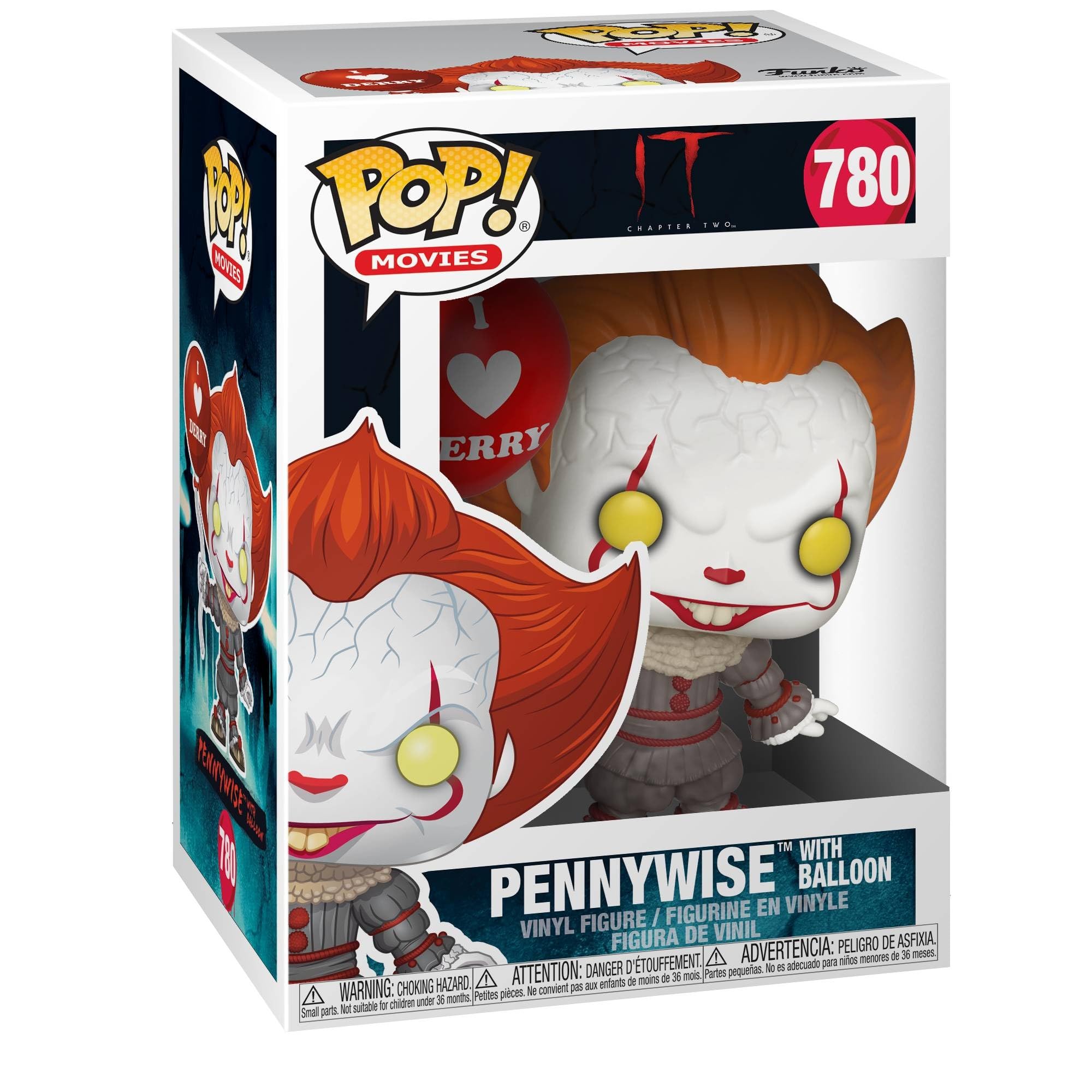 Funko Pop! Movies: IT Chapter 2 - Pennywise with Balloon Vinyl Figure 1