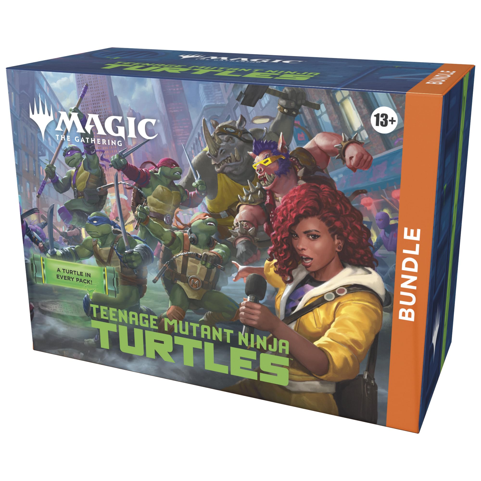 Magic: The Gathering Teenage Mutant Ninja Turtles Bundle | 9 Play Boosters | Multicolor 1
