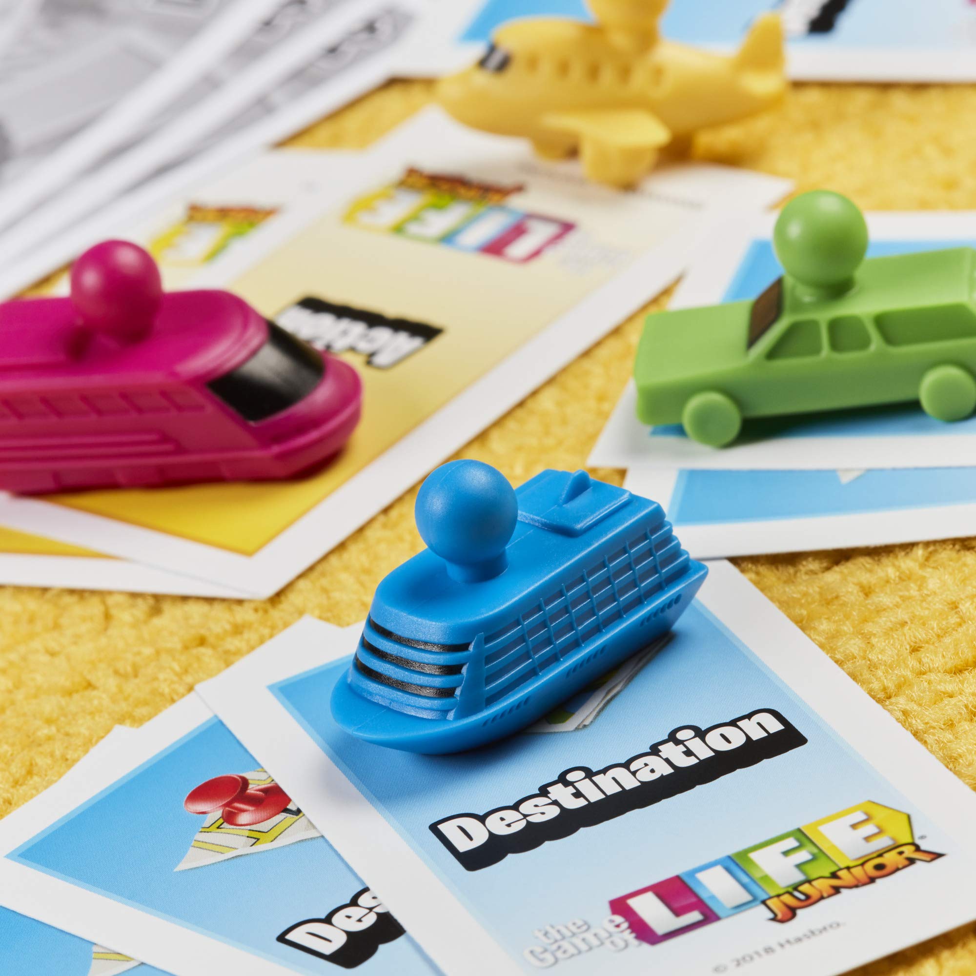 Hasbro Gaming The Game of Life Junior Board Game for Kids From Age 5, Game for 2 to 4 Players 8