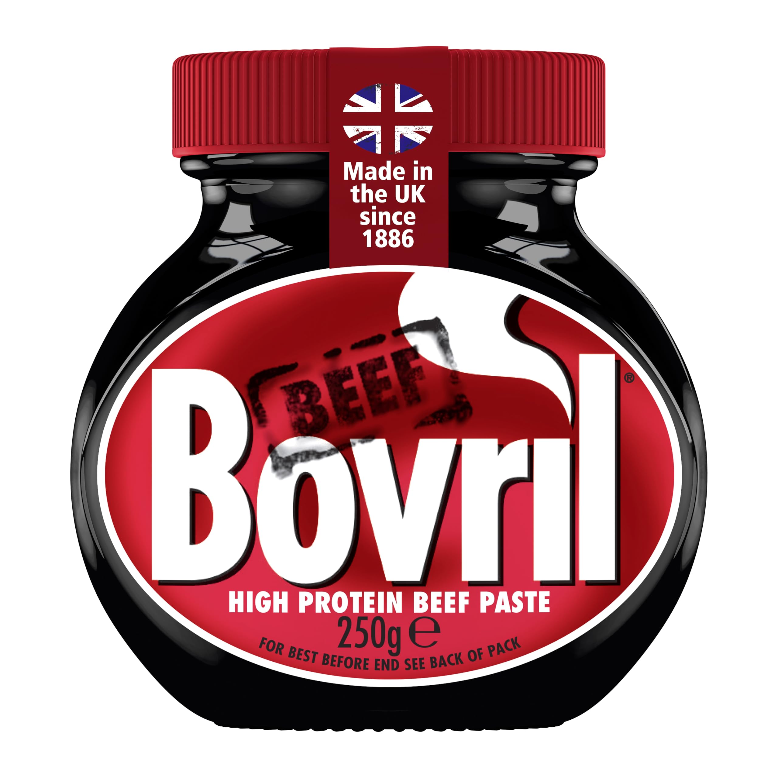 Bovril Rindfleisch- und Hefeextraktpaste – proteinreich, vielseitiger Rindfleischaufstrich für Getränke, zum Kochen und Toasten, 250 g 7