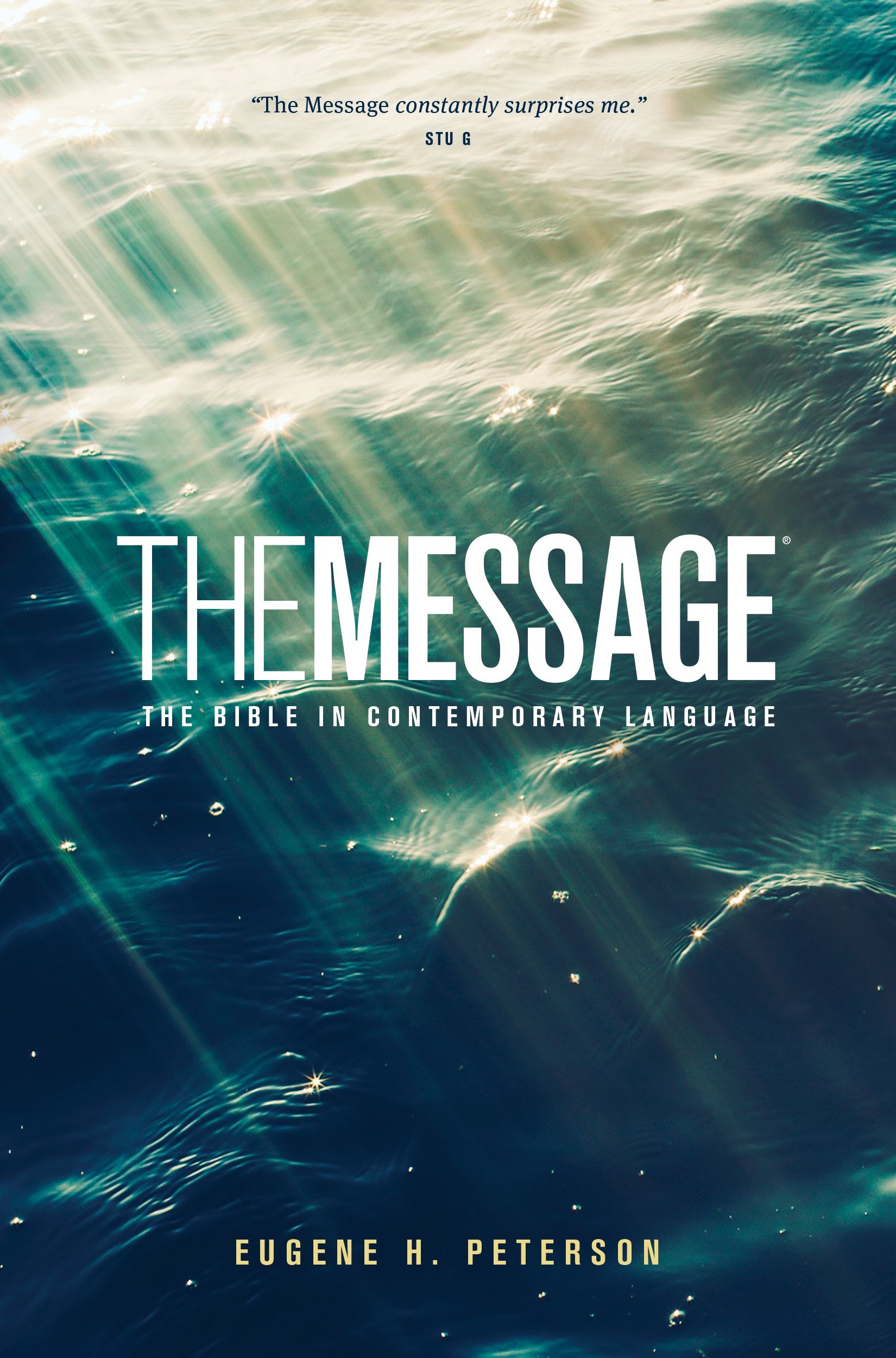 NavPress Publishing Group The Message: The Bible in Contemporary Language - Paperback, Green, 906 Pages