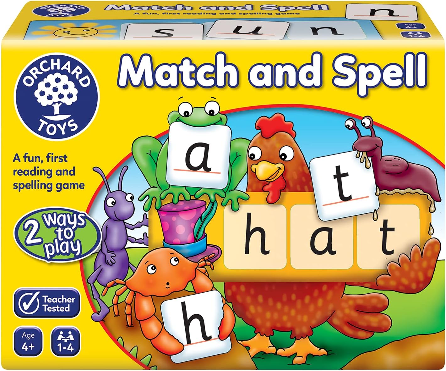 Orchard Toys Match and Spell Game - Educational Spelling Board Game for Ages 4+ 11