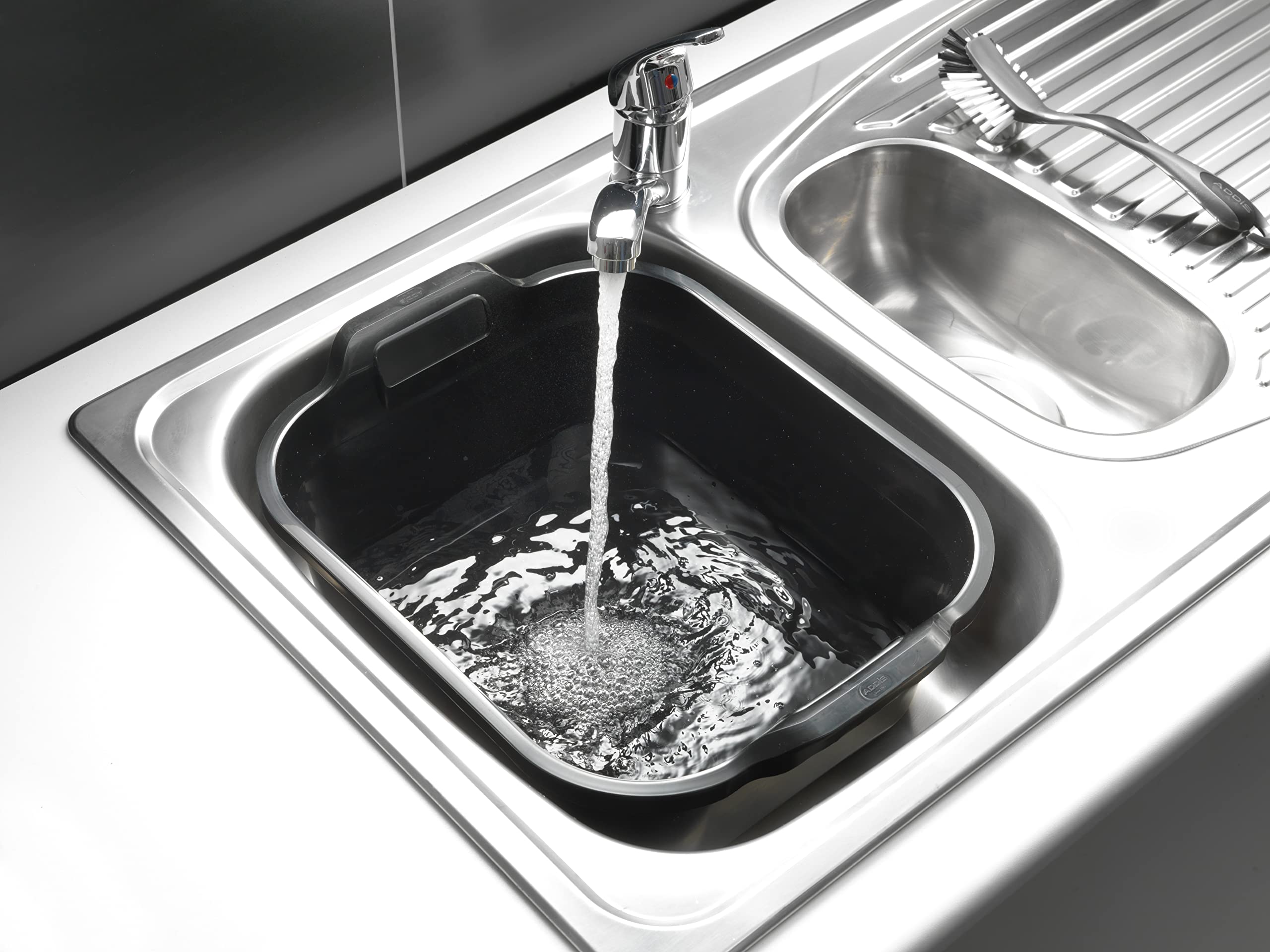 Addis Eco Washing Up Bowl with Twin Handle, 10 Litre, Made in UK from 100% Recycled Plastic 7