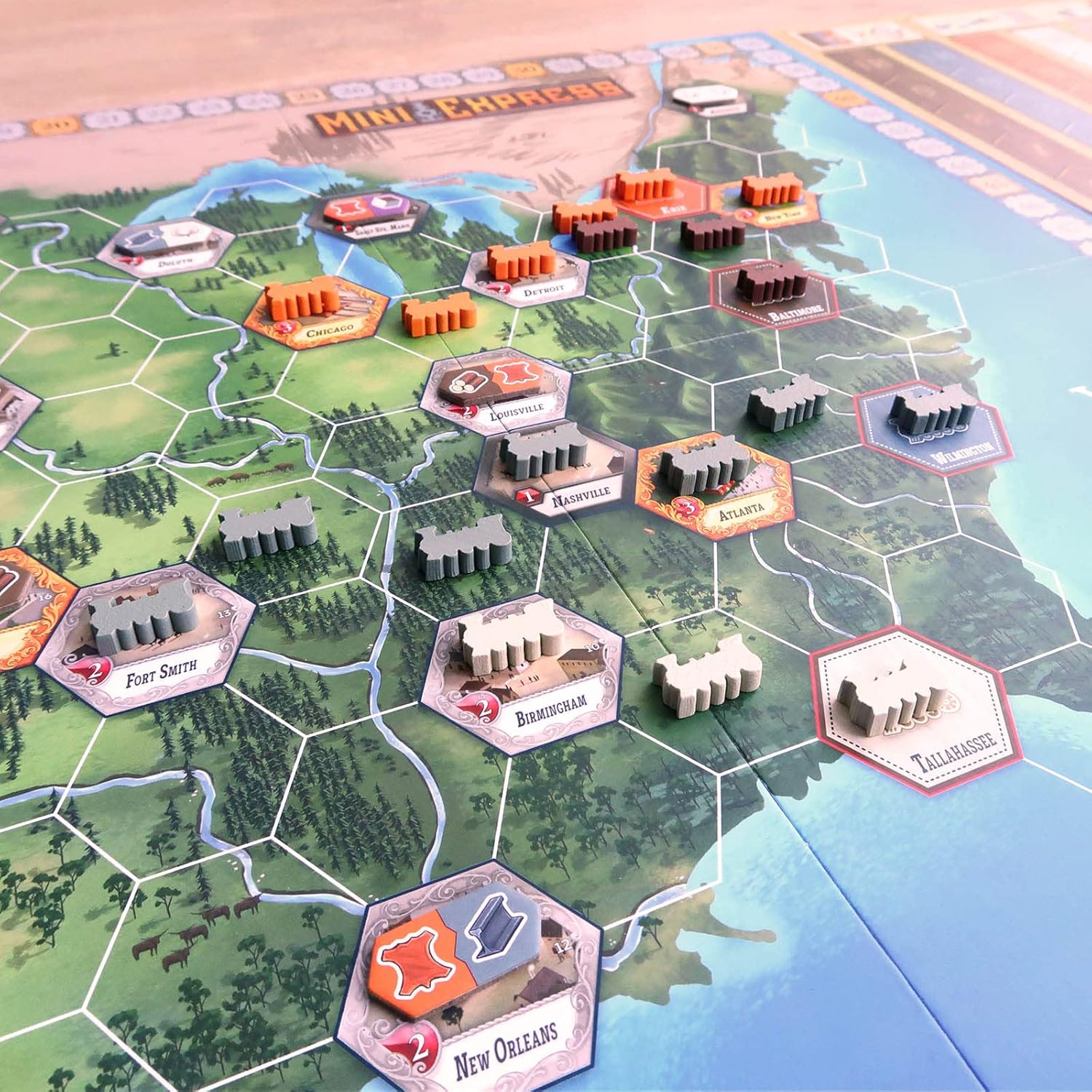 Moaideas Game Design Mini Express Board Game 9