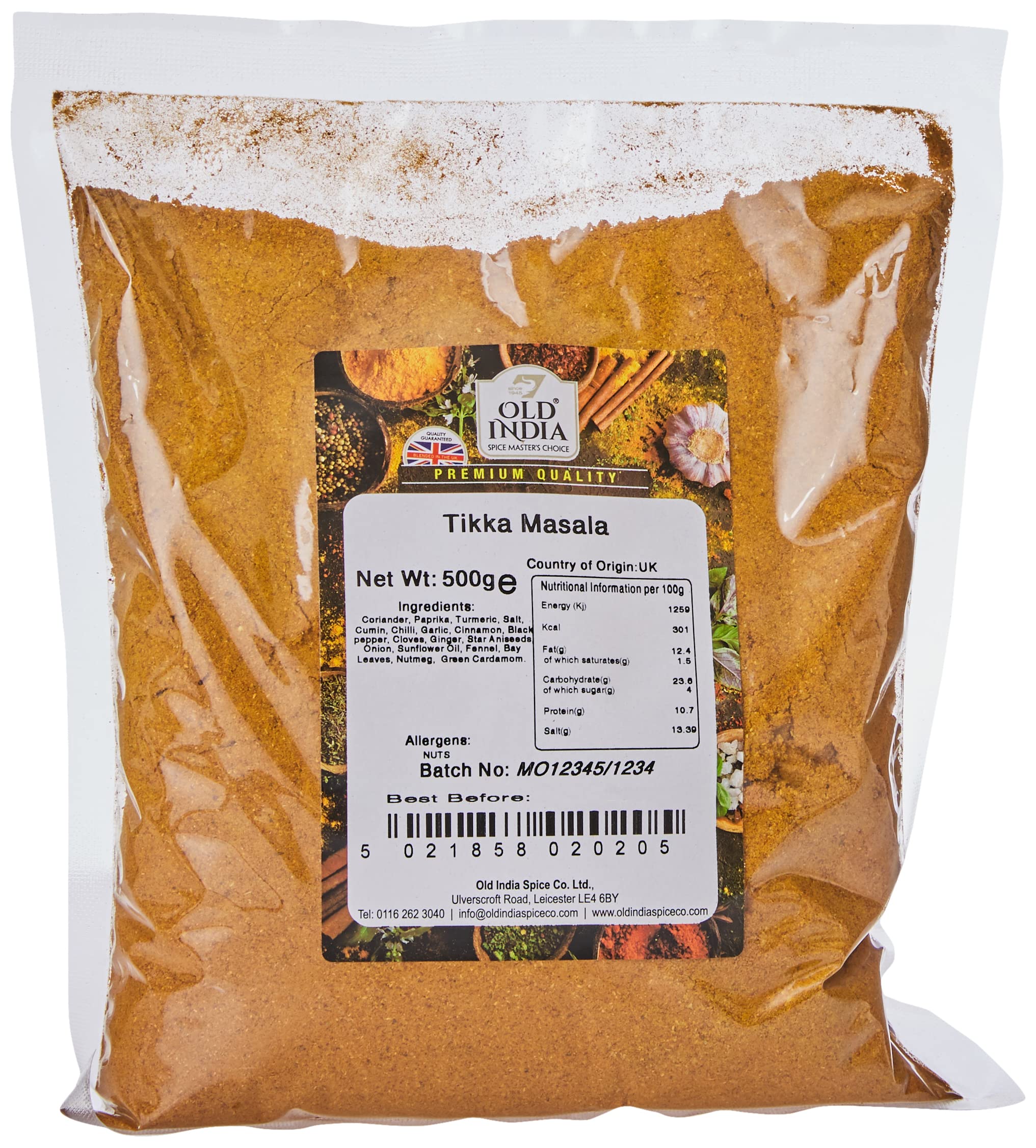 Old India Tikka Masala 500g - Indian Seasoning Blend
