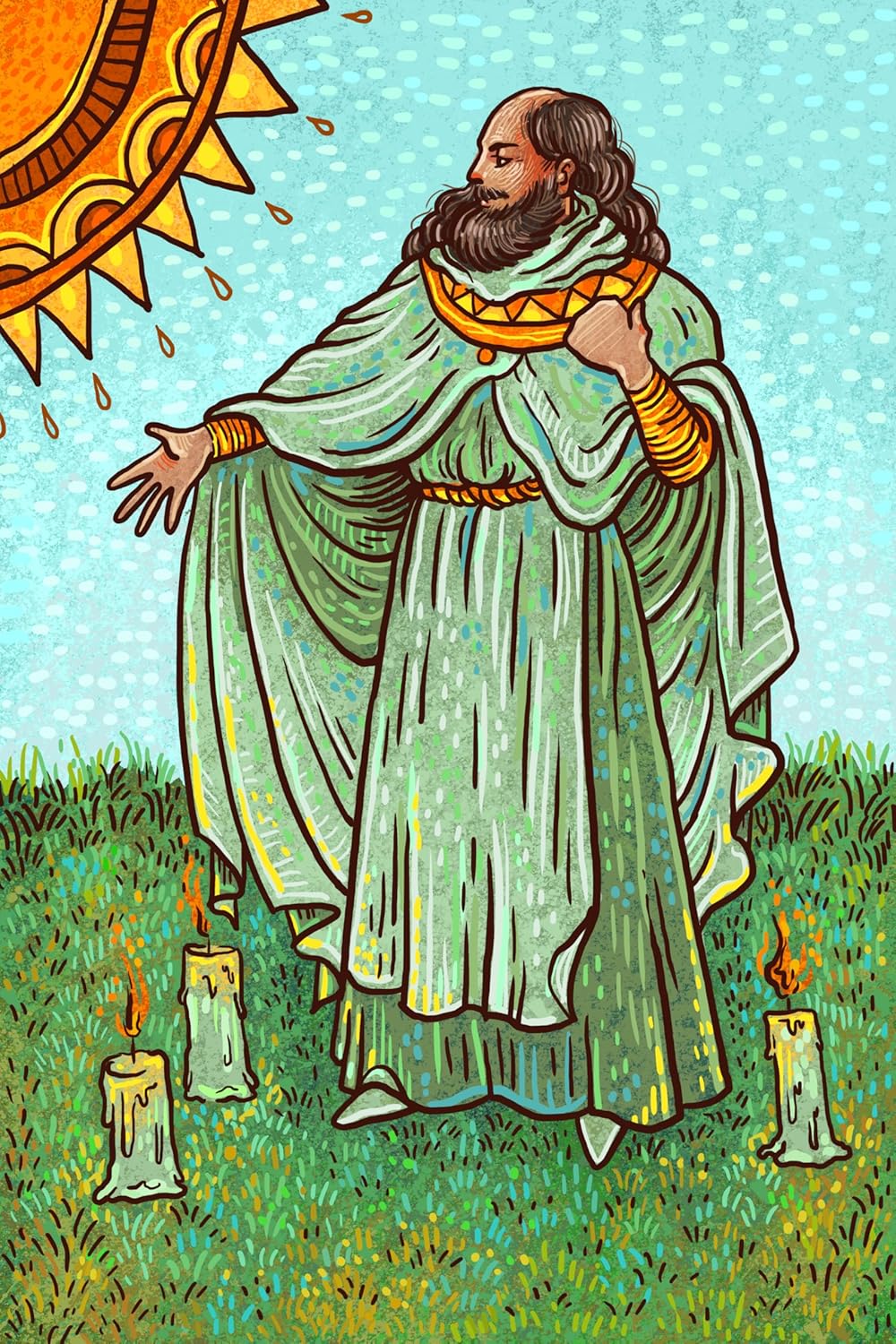 Green Meadow Games Dawn - Strategy Card Game for 3-5 Players with Hidden Roles and Tile Placement 7