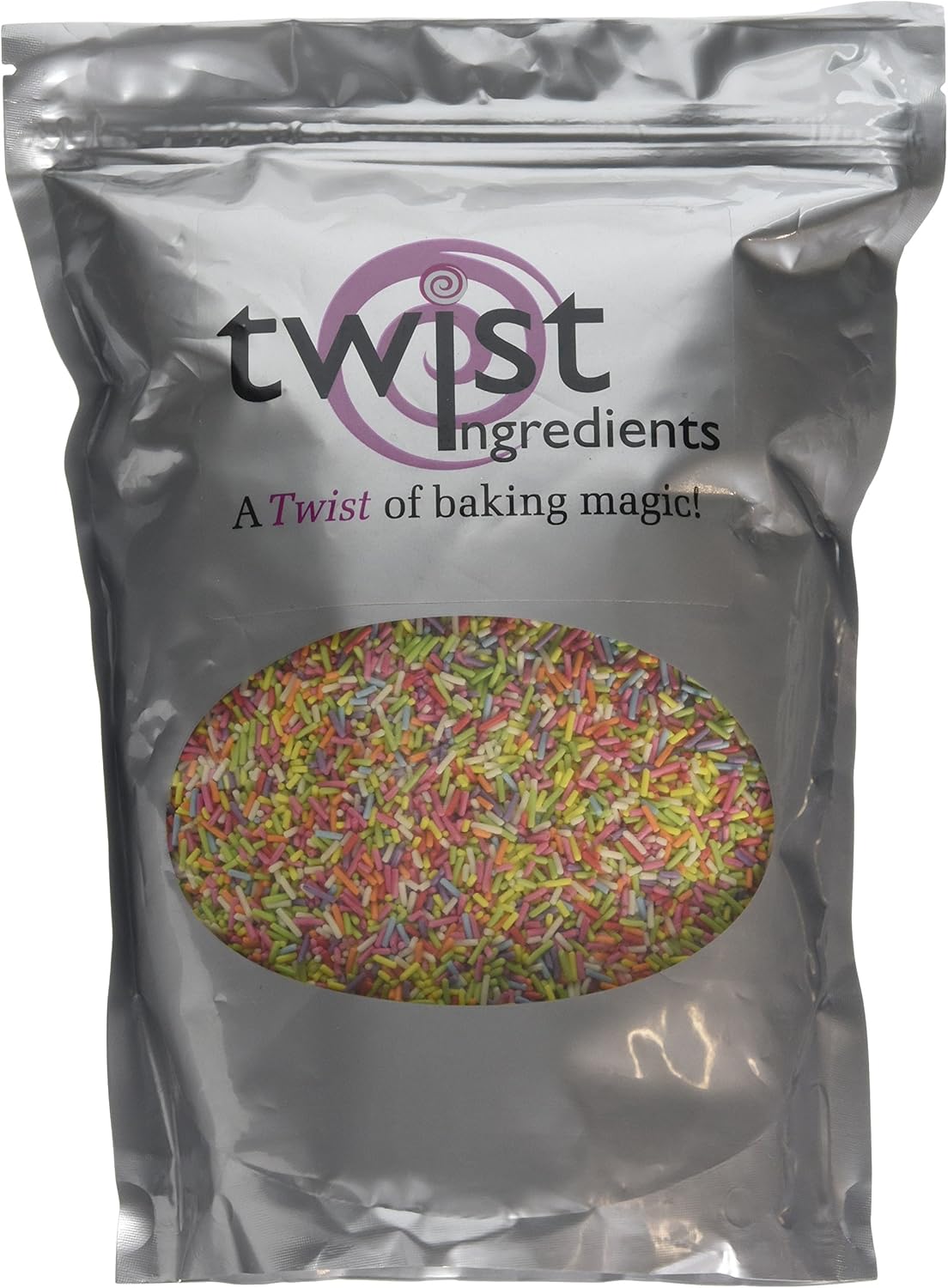 Twist Ingredients - Vermicelli Multicoloured Sprinkles 1 kg