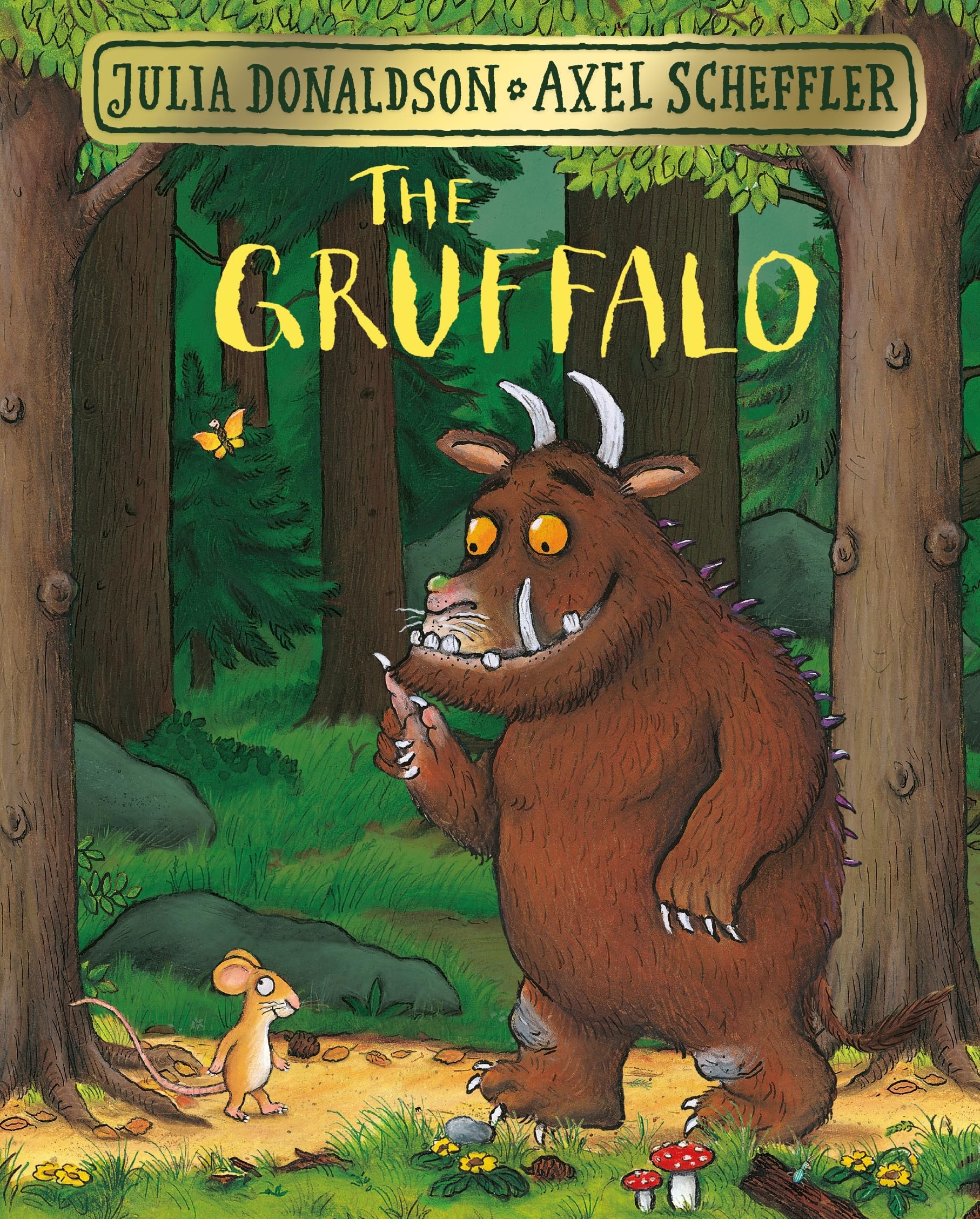 The Gruffalo Board Book by Julia Donaldson - Rhyming Story for Ages 2-4 | 24 Pages