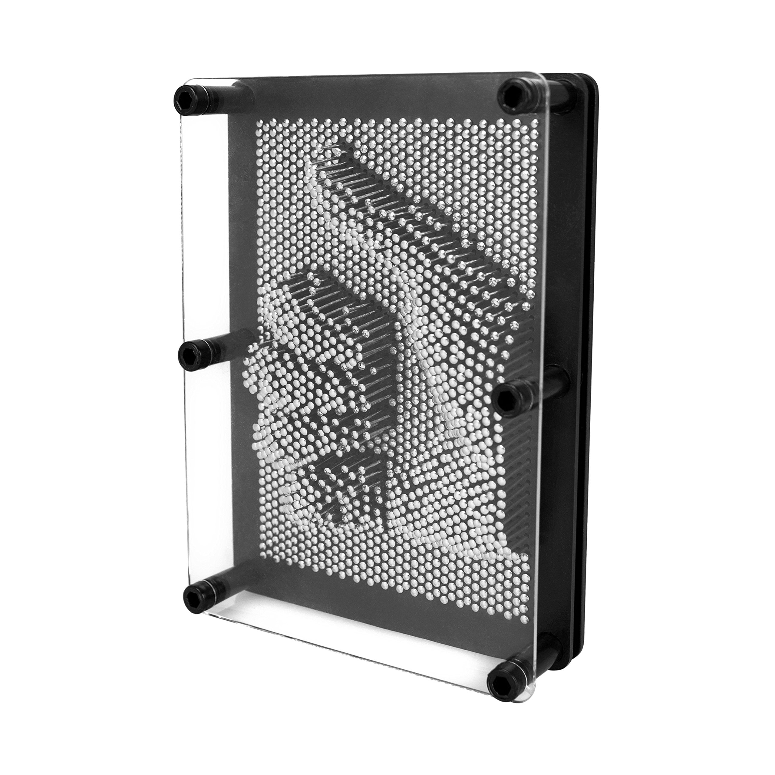 Global Gizmos 50350 Metal Pin Art Impression Toy | 18cm x 13cm | Ages 3+