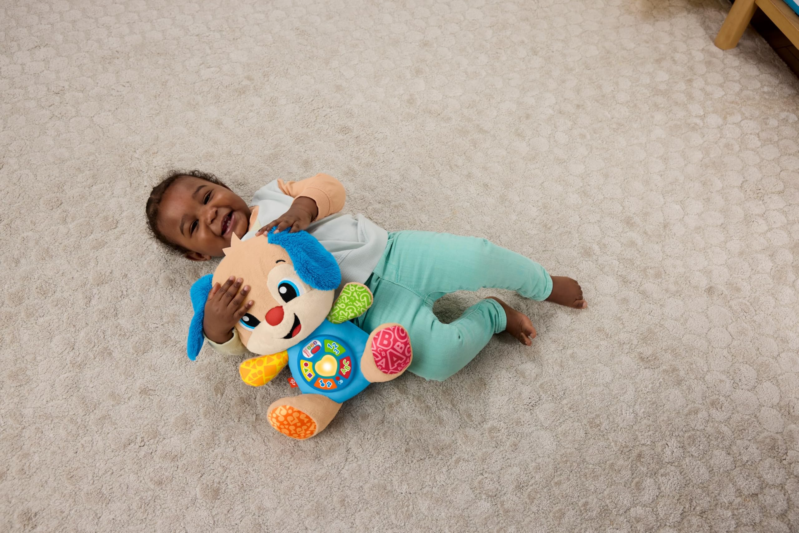 Fisher-Price Laugh &amp; Learn Smart Stages Puppy – Musikalisches Plüsch-Lernspielzeug für Babys ab 6 Monaten 6