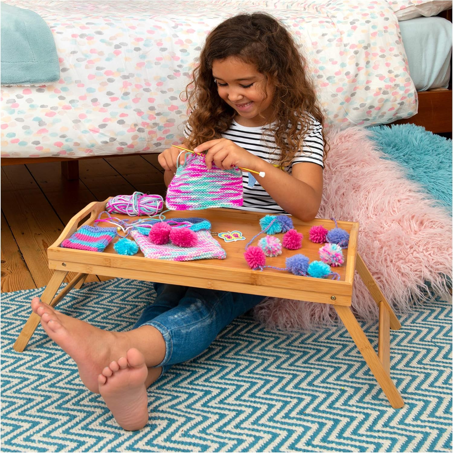 Galt First Knitting Craft Kit for Kids, Ages 6+ 4