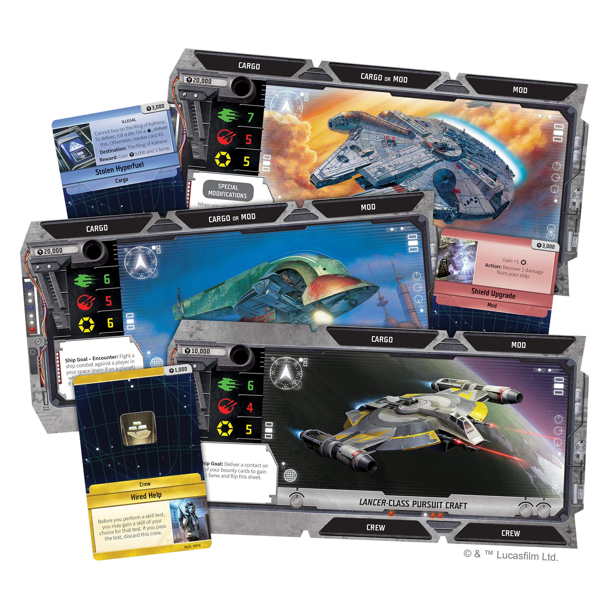 Fantasy Flight Games Star Wars: Outer Rim Board Game 4