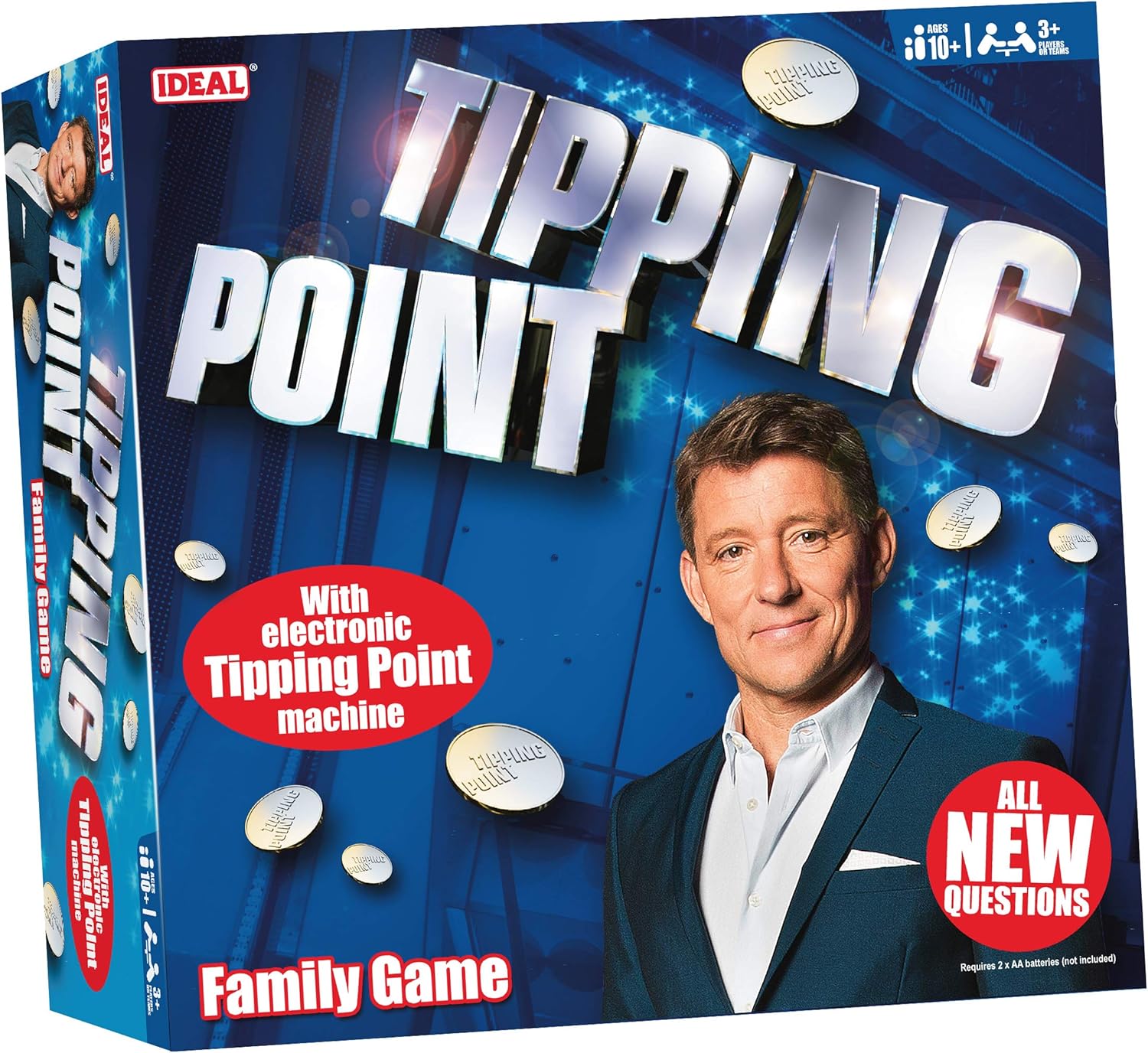 Ideal Tipping Point TV Show Game Electronic Board Game