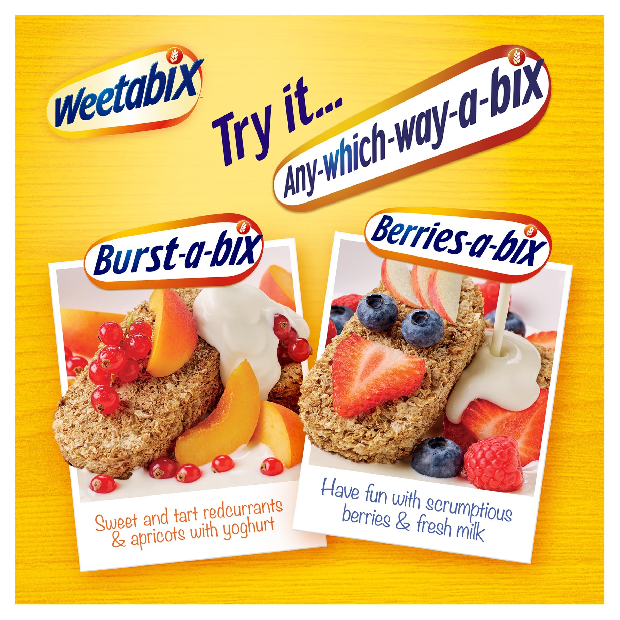 Weetabix - Breakfast Cereal Packed with Fibre, High in Vitamin D, Low in Sugar, 500g 6