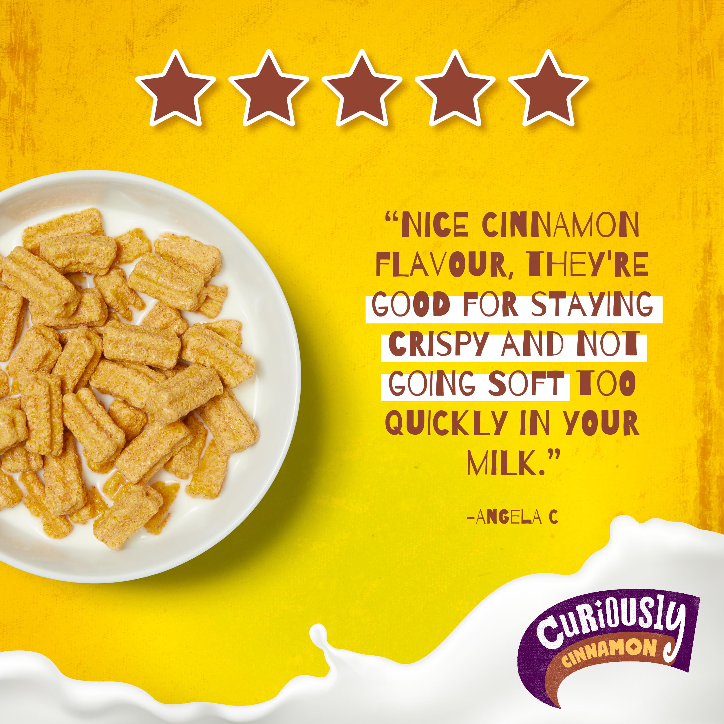 Nestlé Curiously Churros Cereal, 360g 3