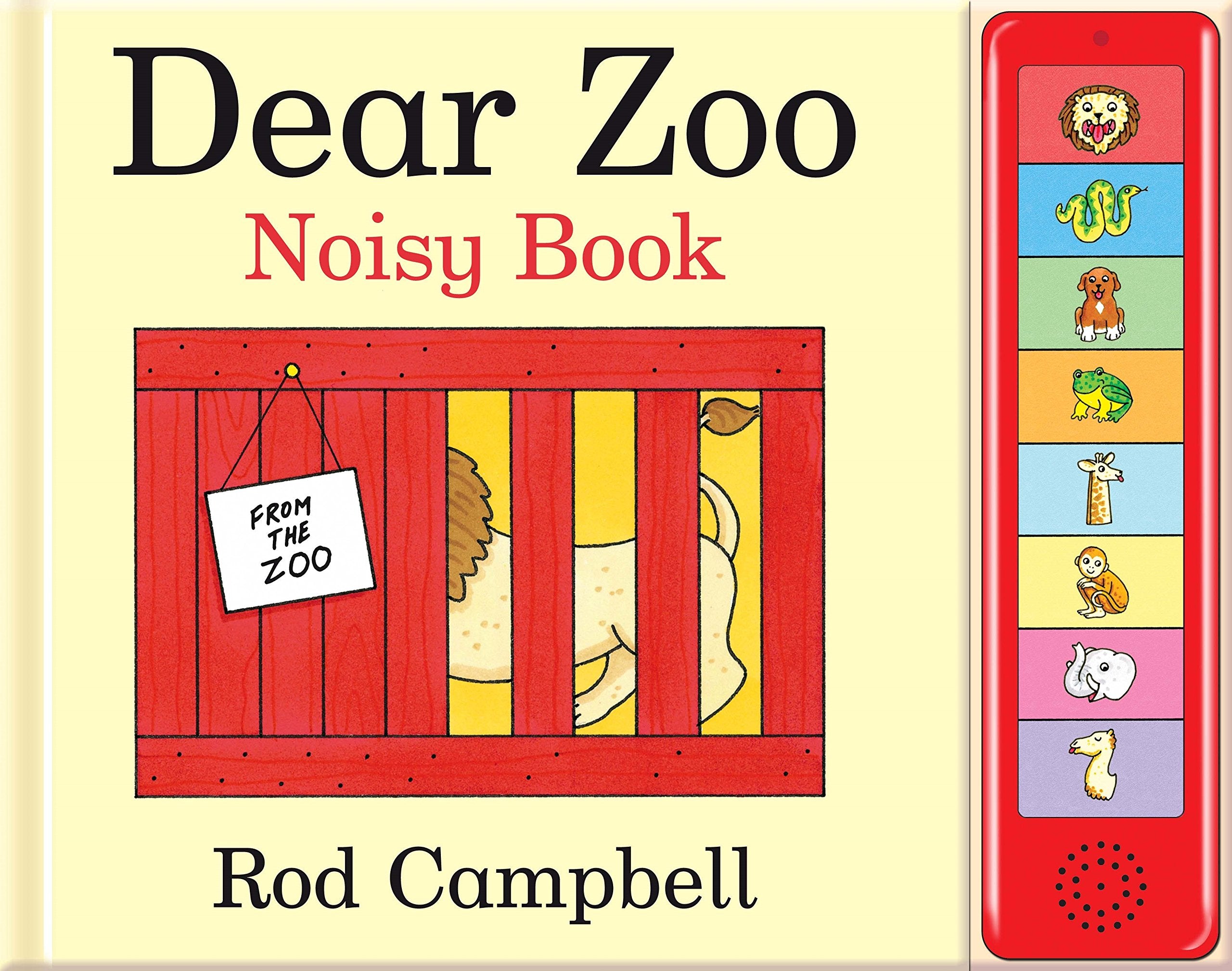 MACMILLAN Dear Zoo Noisy Book | Interactive Sound Buttons | Hardcover