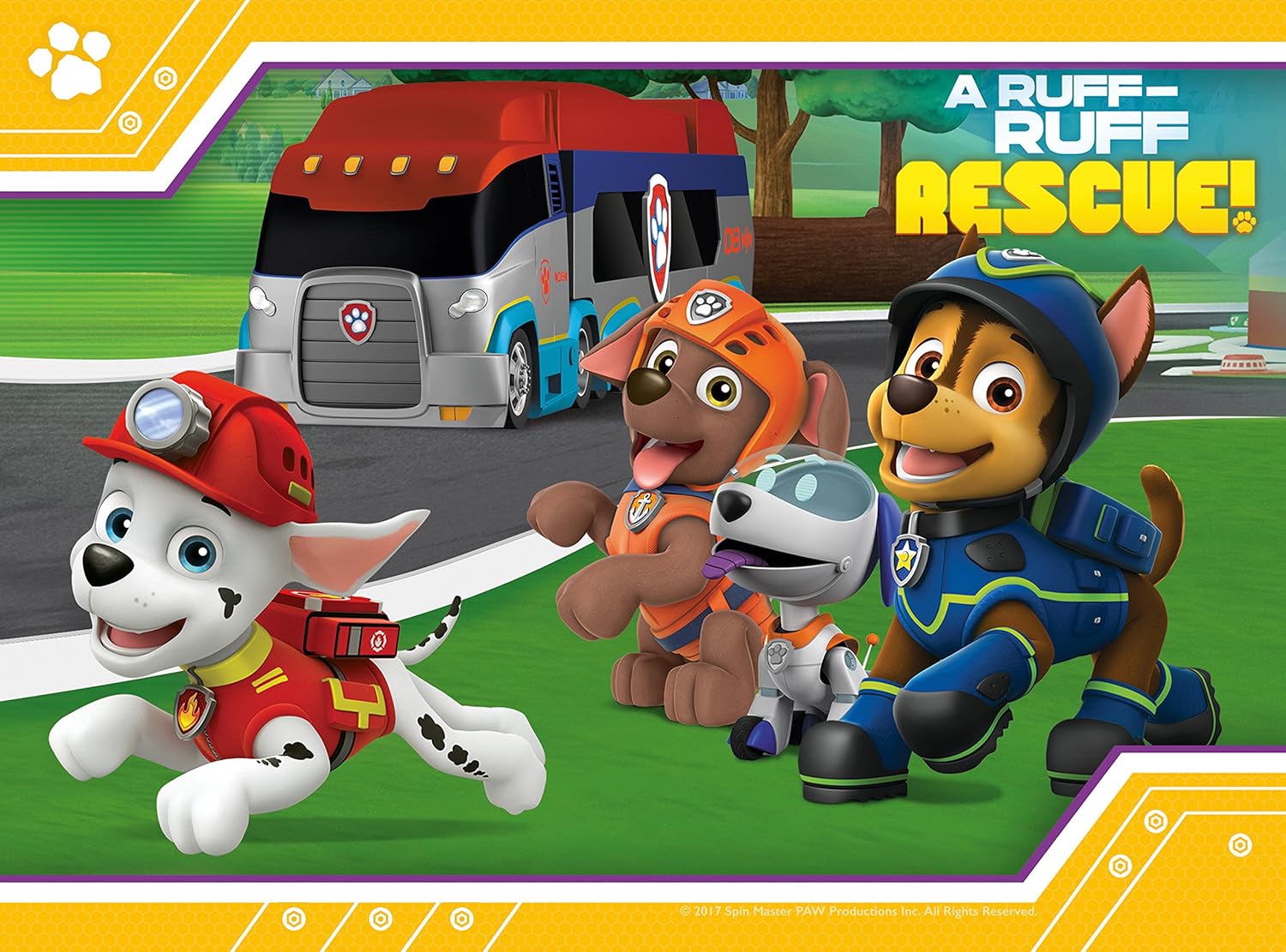 Ravensburger Paw Patrol 4-in-1 Puzzle-Set – 12, 16, 20, 24 Teile Puzzle für Kinder ab 3 Jahren 7