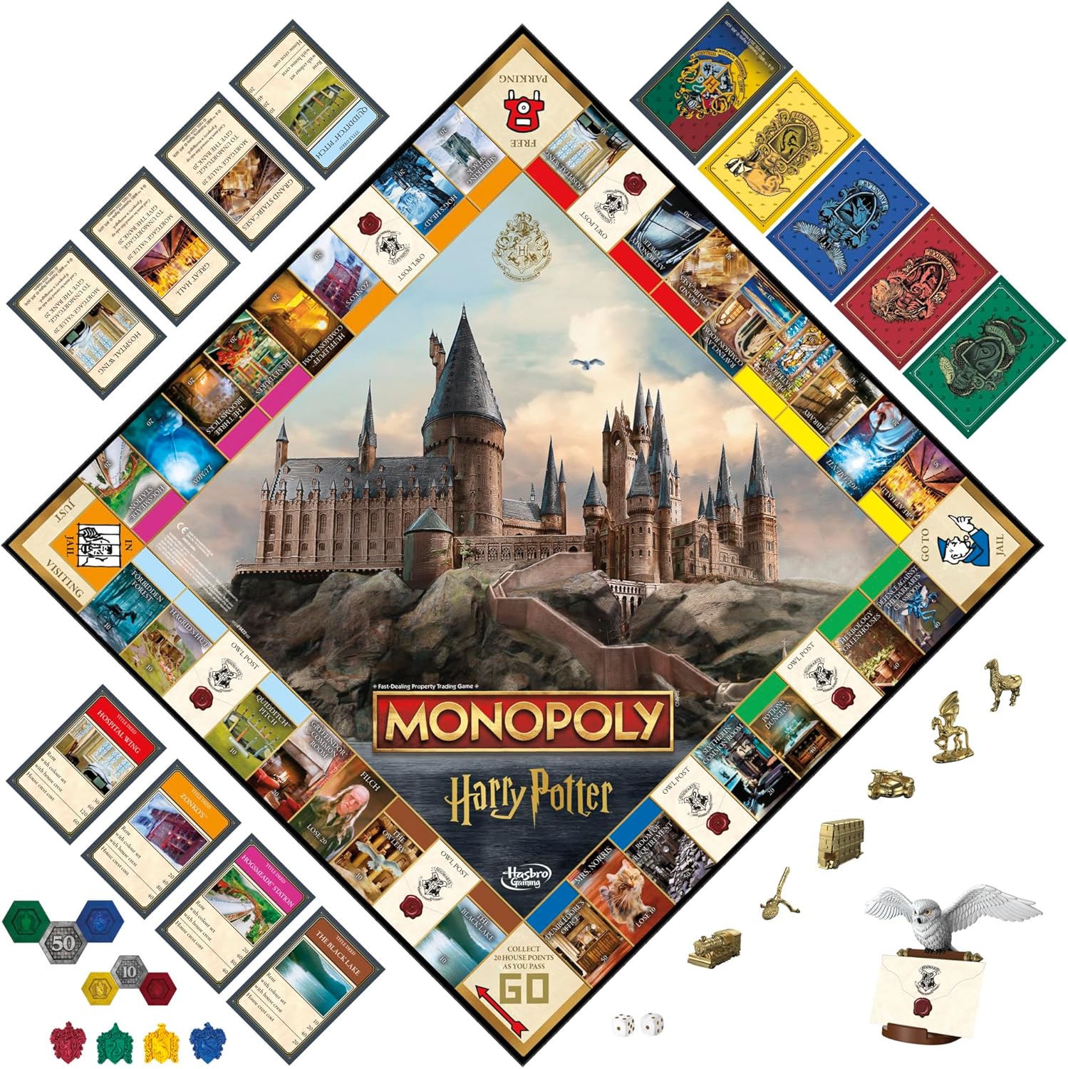 Monopoly Harry Potter Edition Brettspiel 3